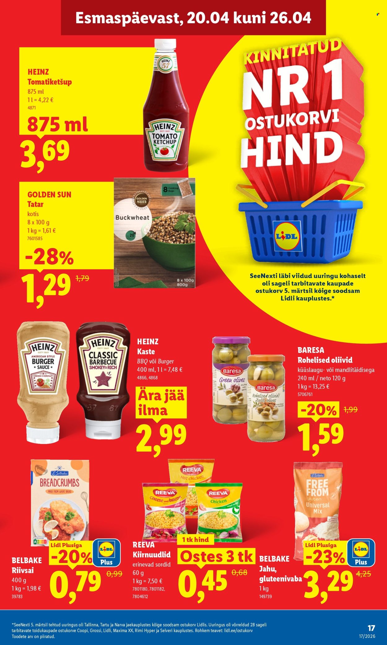 lidl - Lidl kliendileht - Kliendileht (20.04 - 26.04.2026) - page: 17