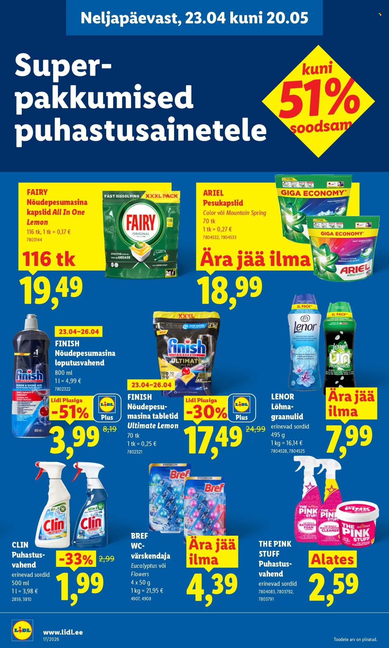 lidl - Lidl kliendileht - Kliendileht (20.04 - 26.04.2026) - page: 38