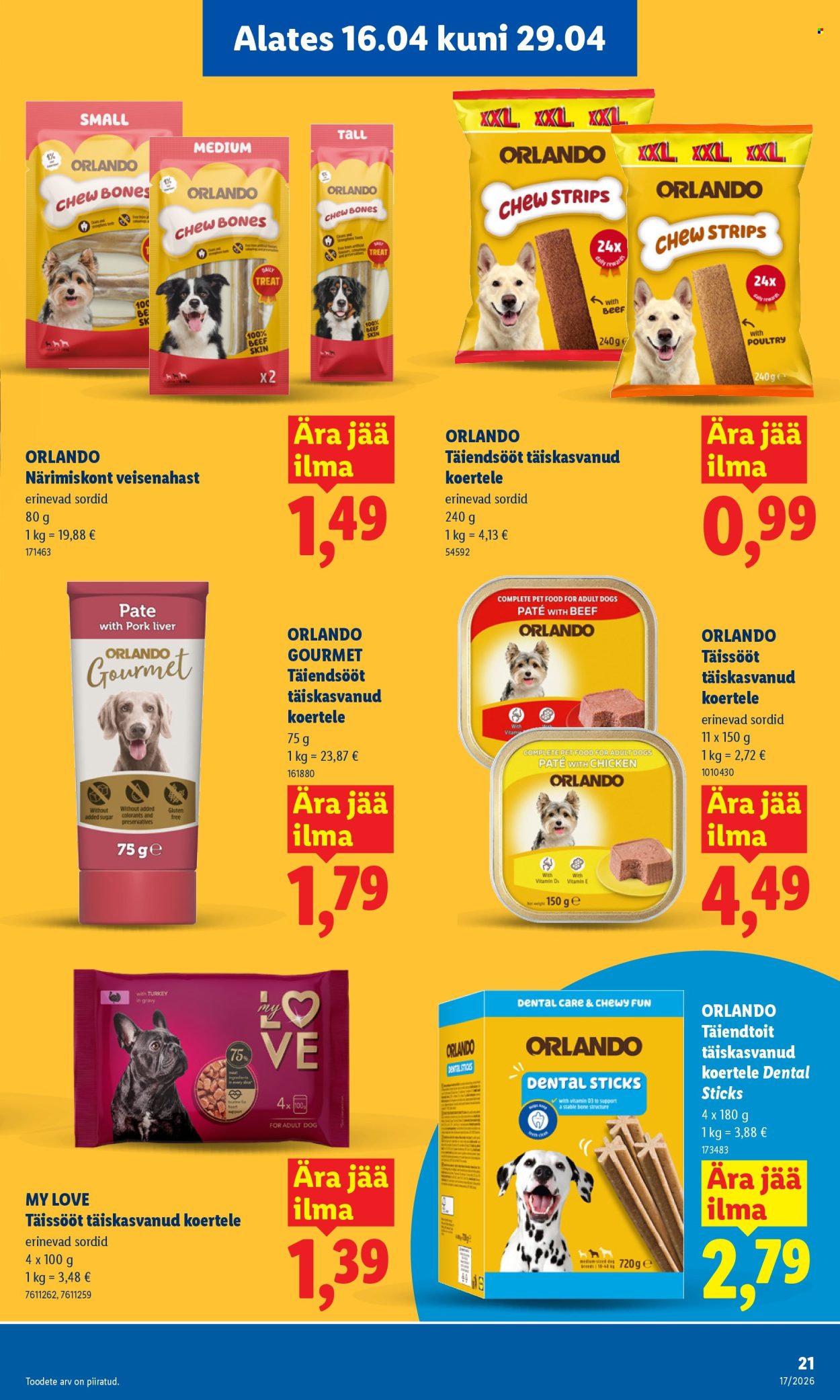 lidl - Lidl kliendileht - Kliendileht (20.04 - 26.04.2026) - page: 21