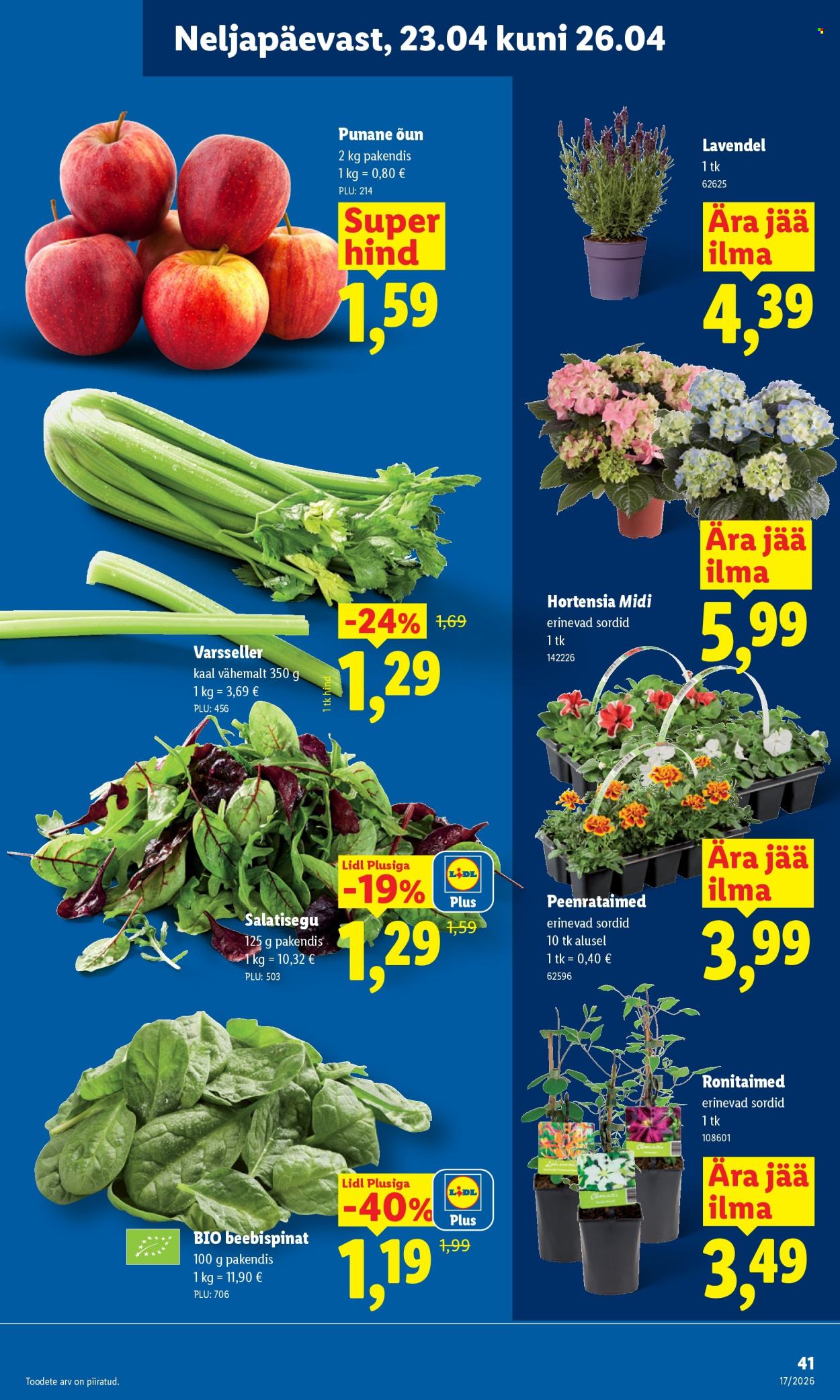 lidl - Lidl kliendileht - Kliendileht (20.04 - 26.04.2026) - page: 41