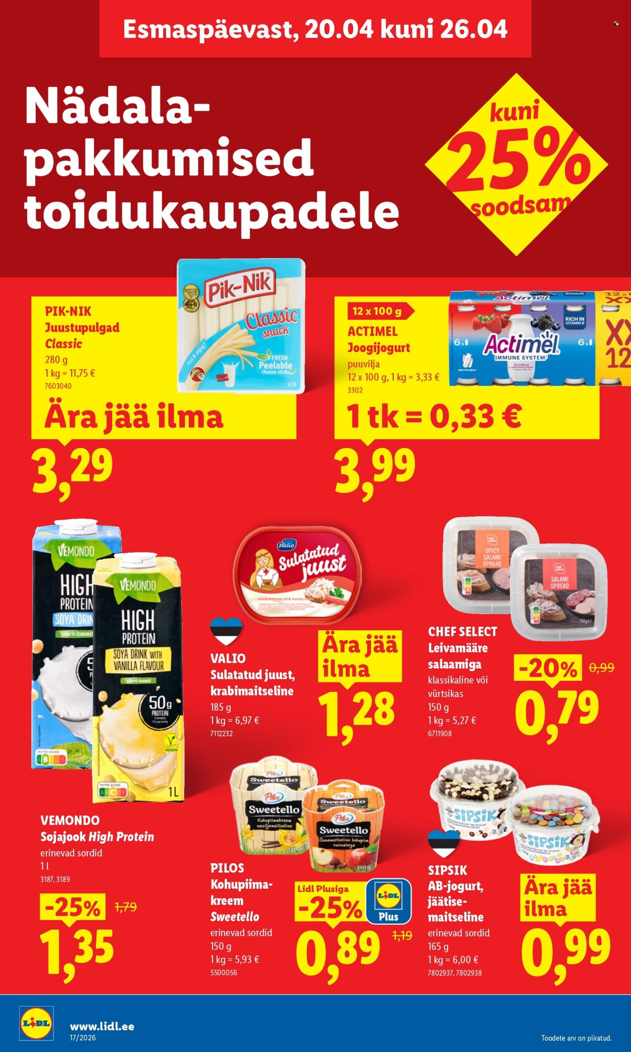 lidl - Lidl kliendileht - Kliendileht (20.04 - 26.04.2026) - page: 14
