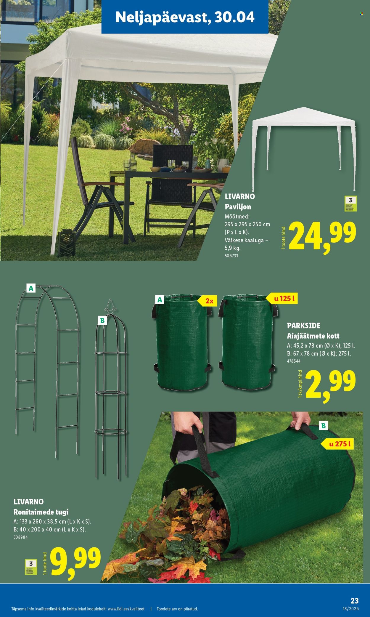 lidl - Lidl kliendileht - Tööstuskaupade pakkumised (27.04 - 3.05.2026) - page: 19