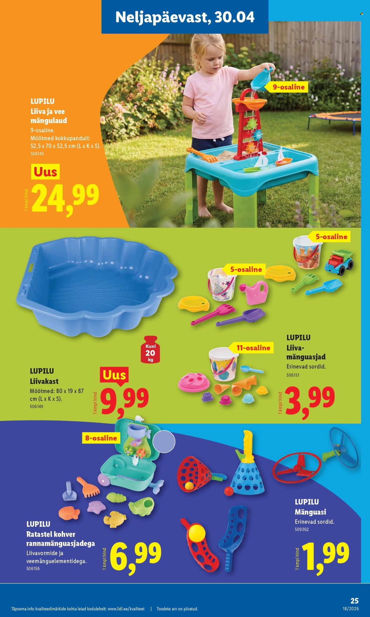 lidl - Lidl kliendileht - Tööstuskaupade pakkumised (27.04 - 3.05.2026) - page: 21