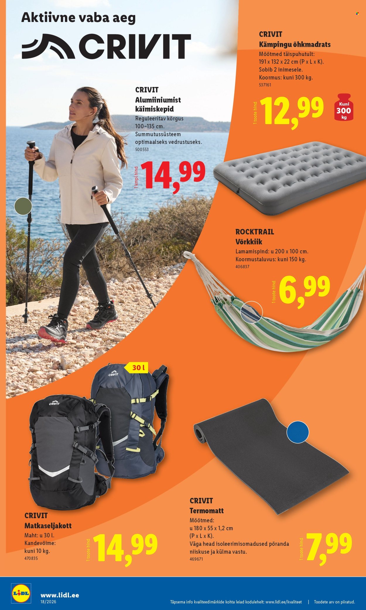 lidl - Lidl kliendileht - Tööstuskaupade pakkumised (27.04 - 3.05.2026) - page: 14