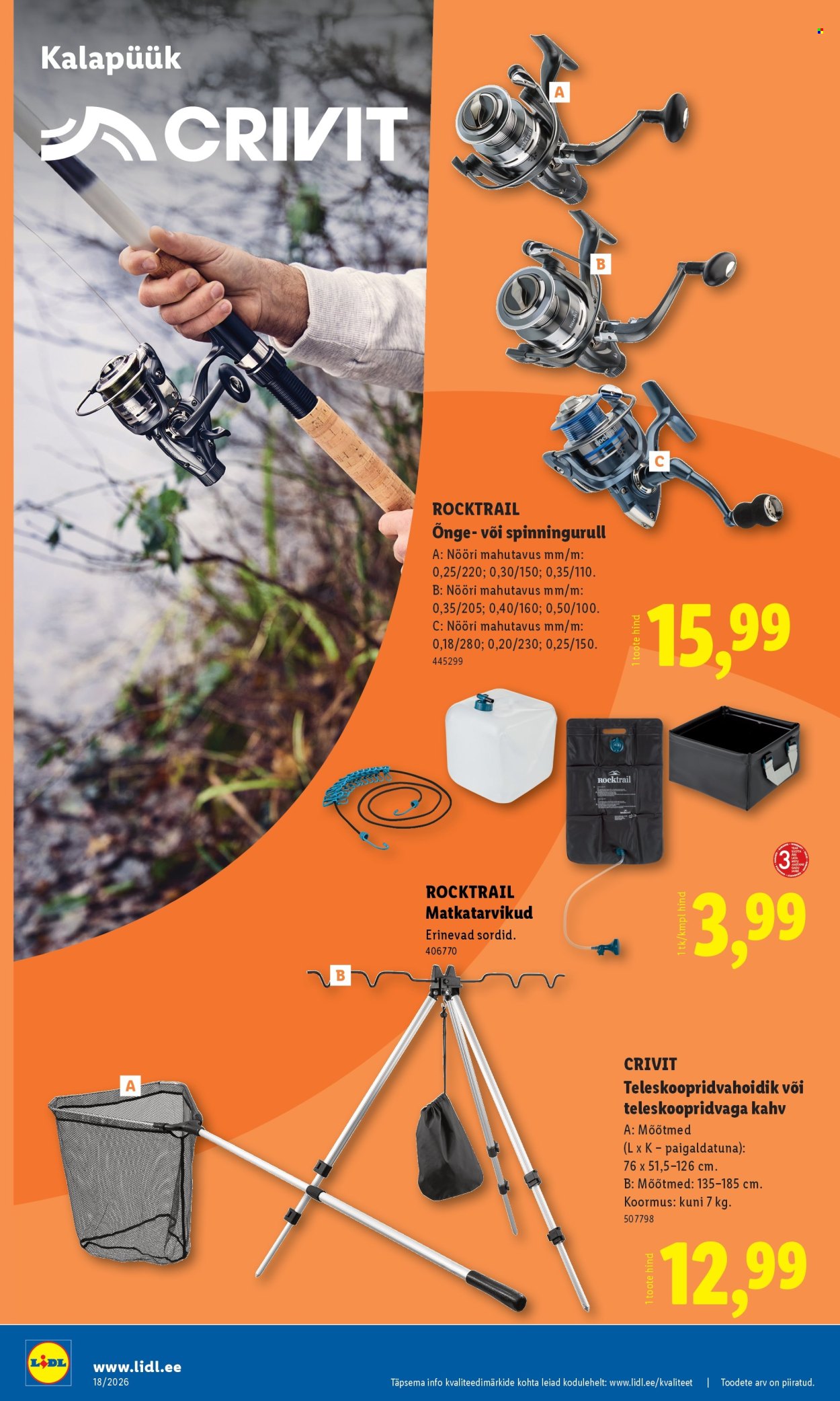 lidl - Lidl kliendileht - Tööstuskaupade pakkumised (27.04 - 3.05.2026) - page: 16