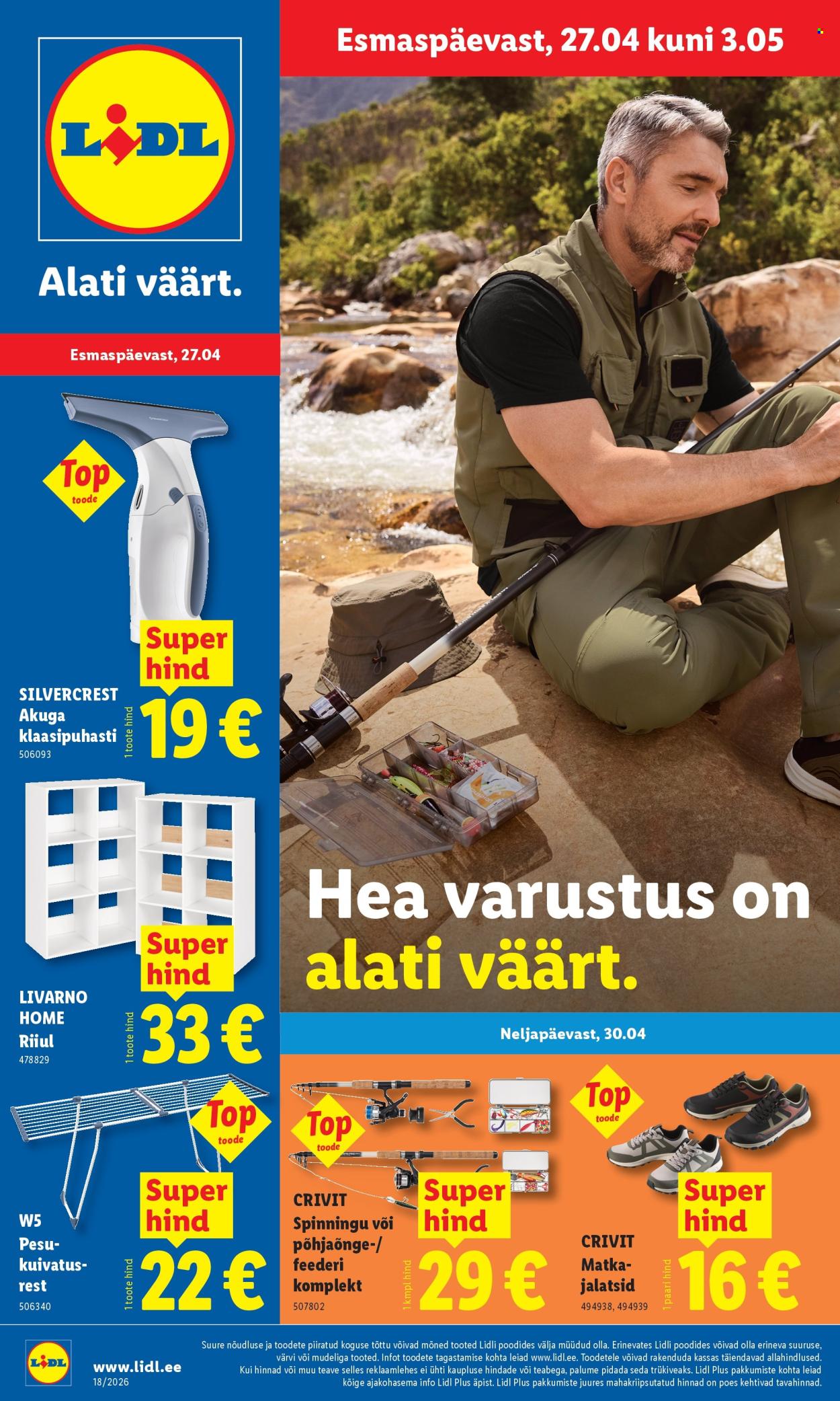 lidl - Lidl kliendileht - Tööstuskaupade pakkumised (27.04 - 3.05.2026)