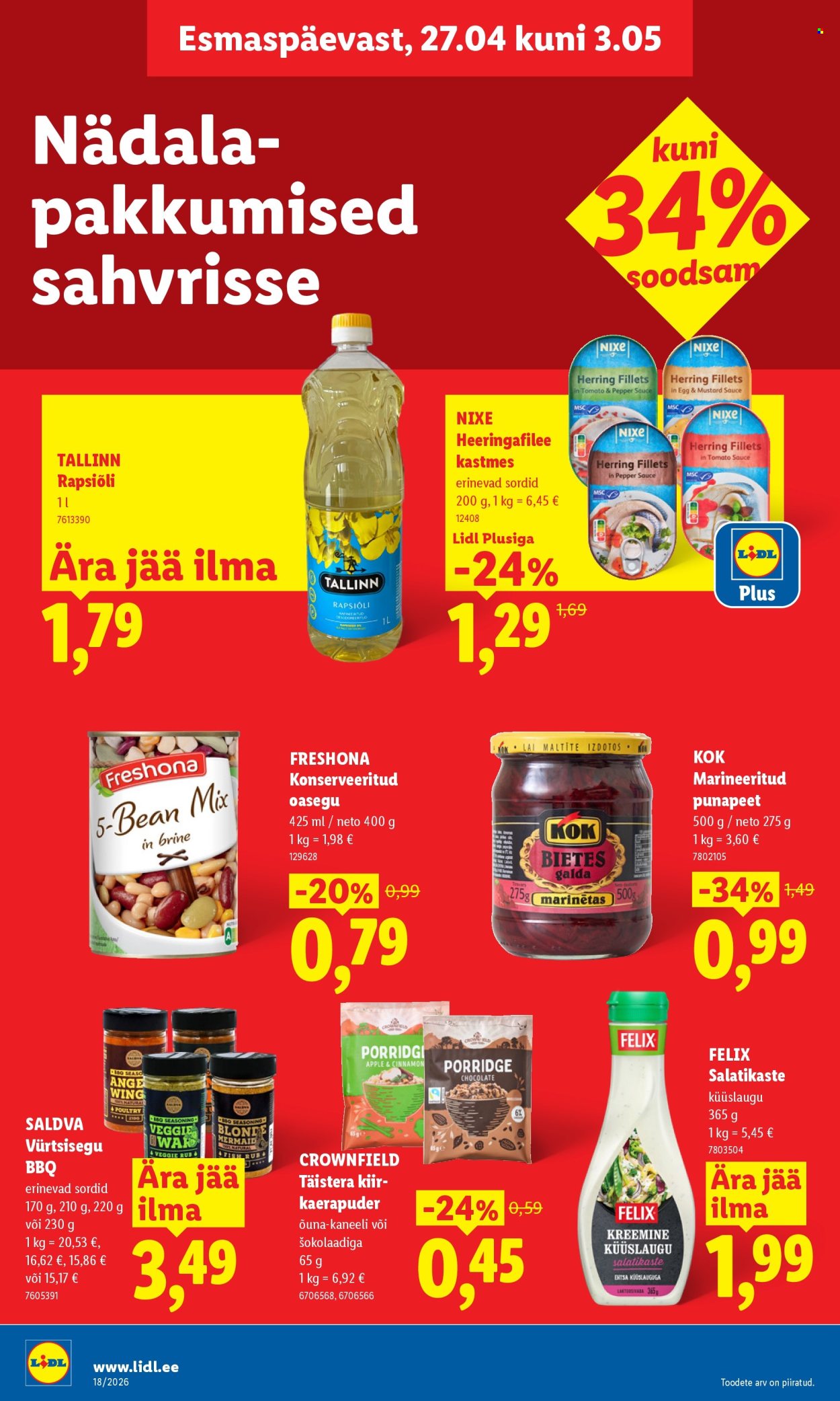 lidl - Lidl kliendileht - Kliendileht (27.04 - 3.05.2026) - page: 12