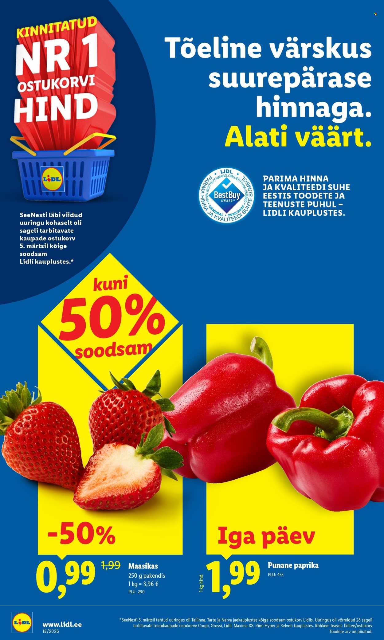 lidl - Lidl kliendileht - Kliendileht (27.04 - 3.05.2026) - page: 30