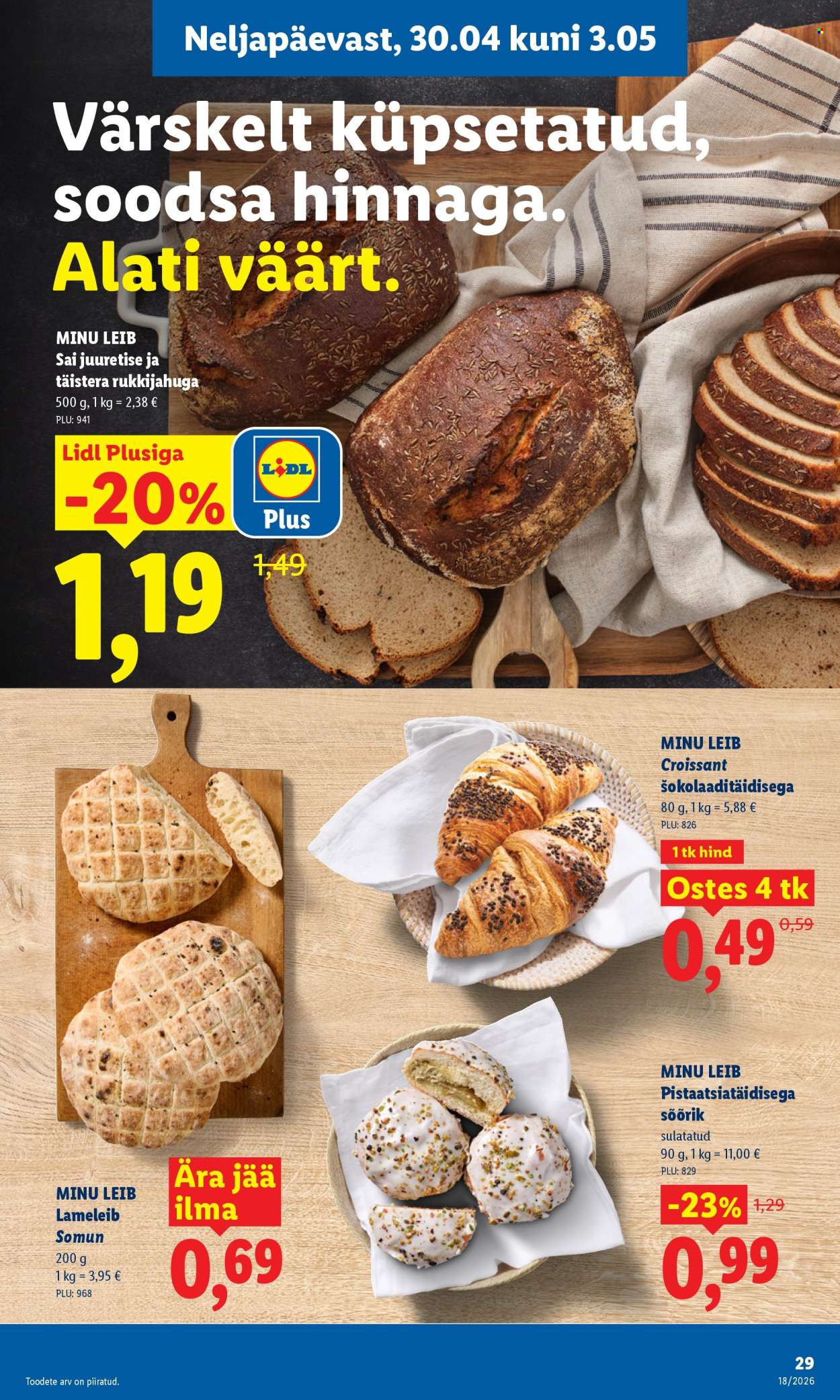 lidl - Lidl kliendileht - Kliendileht (27.04 - 3.05.2026) - page: 29