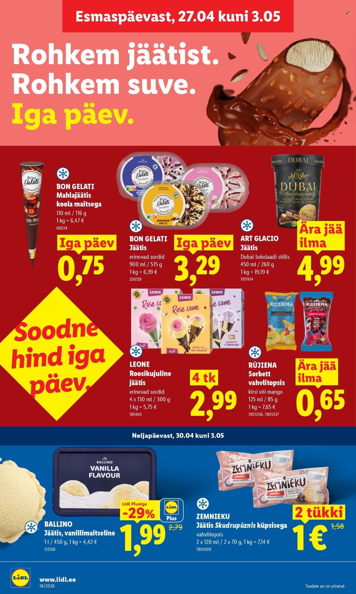 lidl - Lidl kliendileht - Kliendileht (27.04 - 3.05.2026) - page: 32