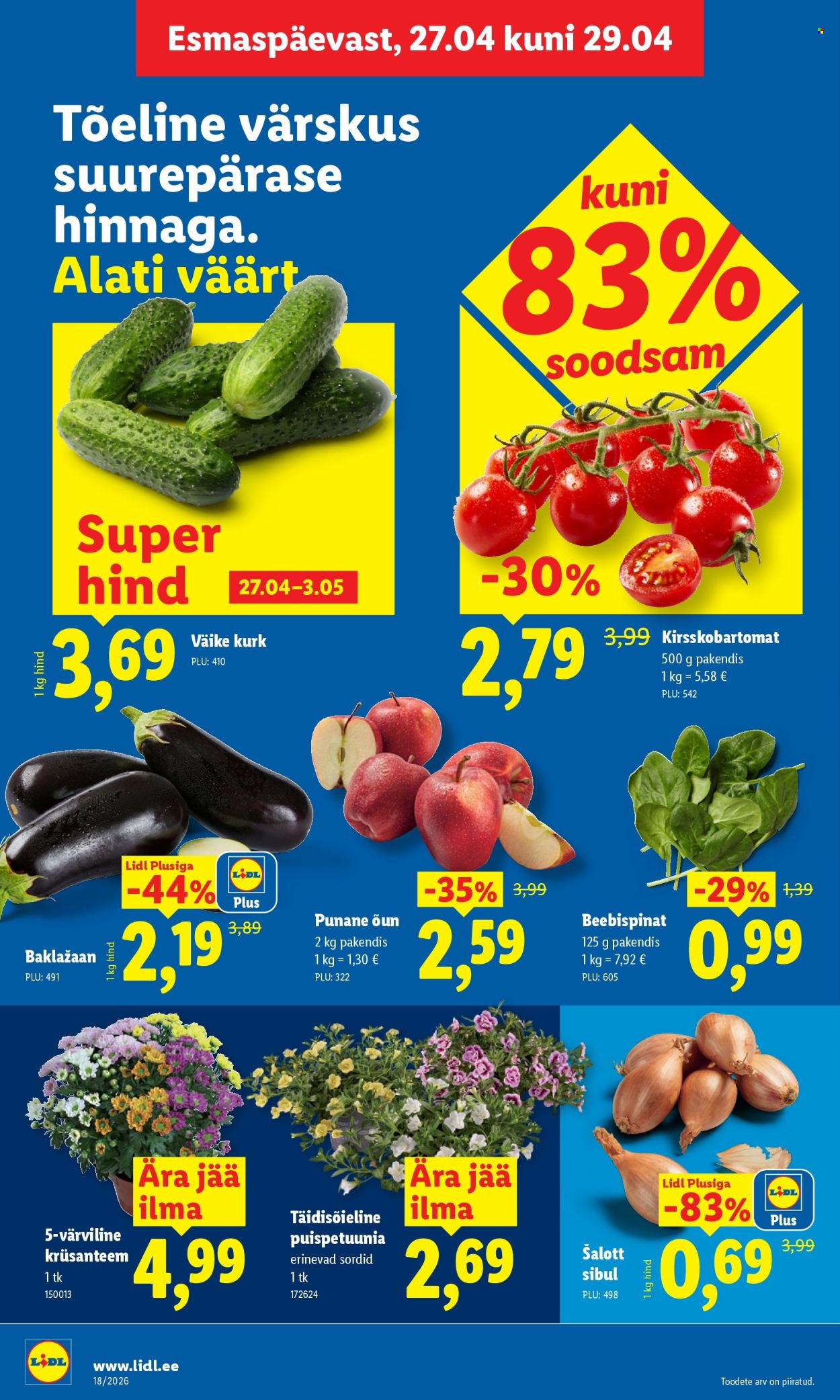lidl - Lidl kliendileht - Kliendileht (27.04 - 3.05.2026) - page: 4