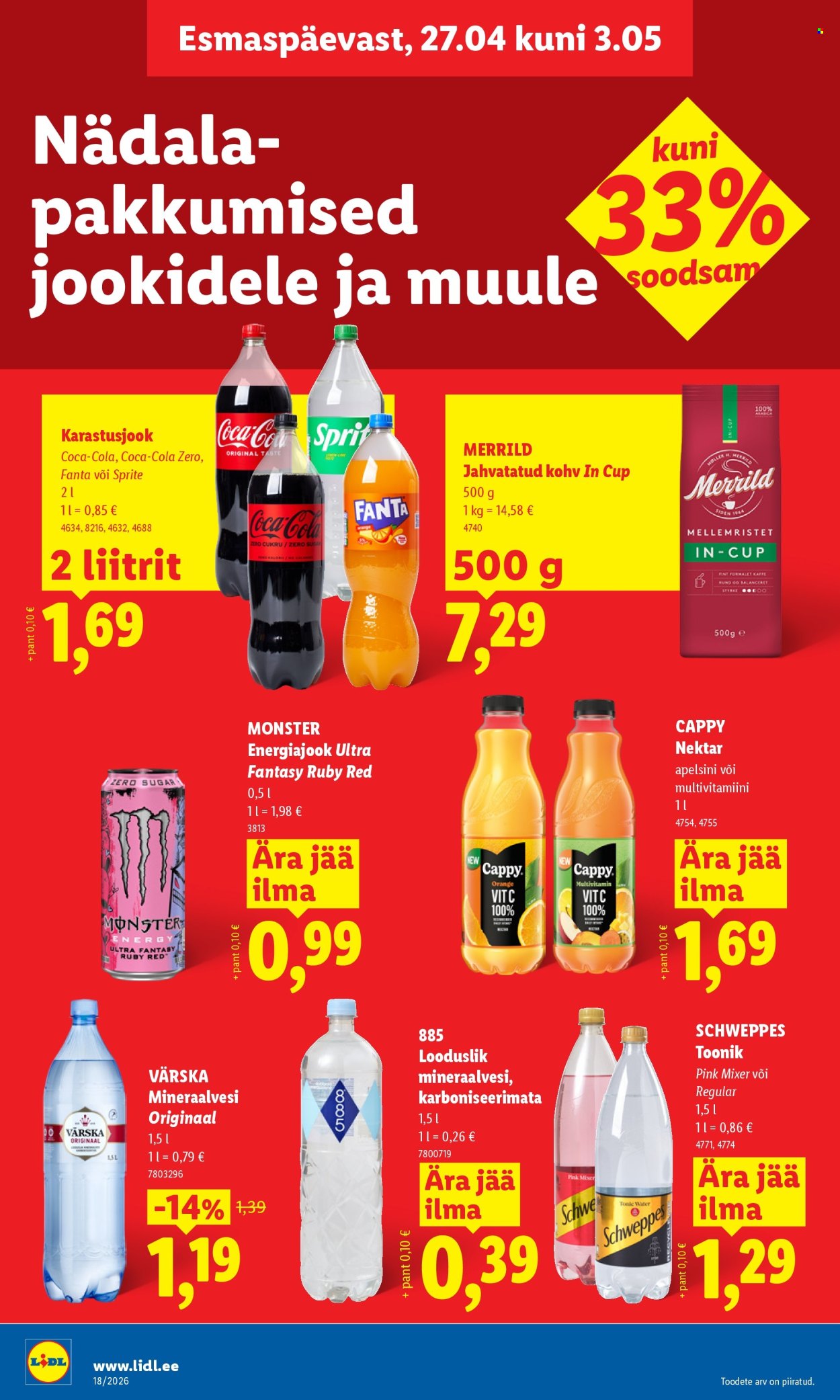 lidl - Lidl kliendileht - Kliendileht (27.04 - 3.05.2026) - page: 14