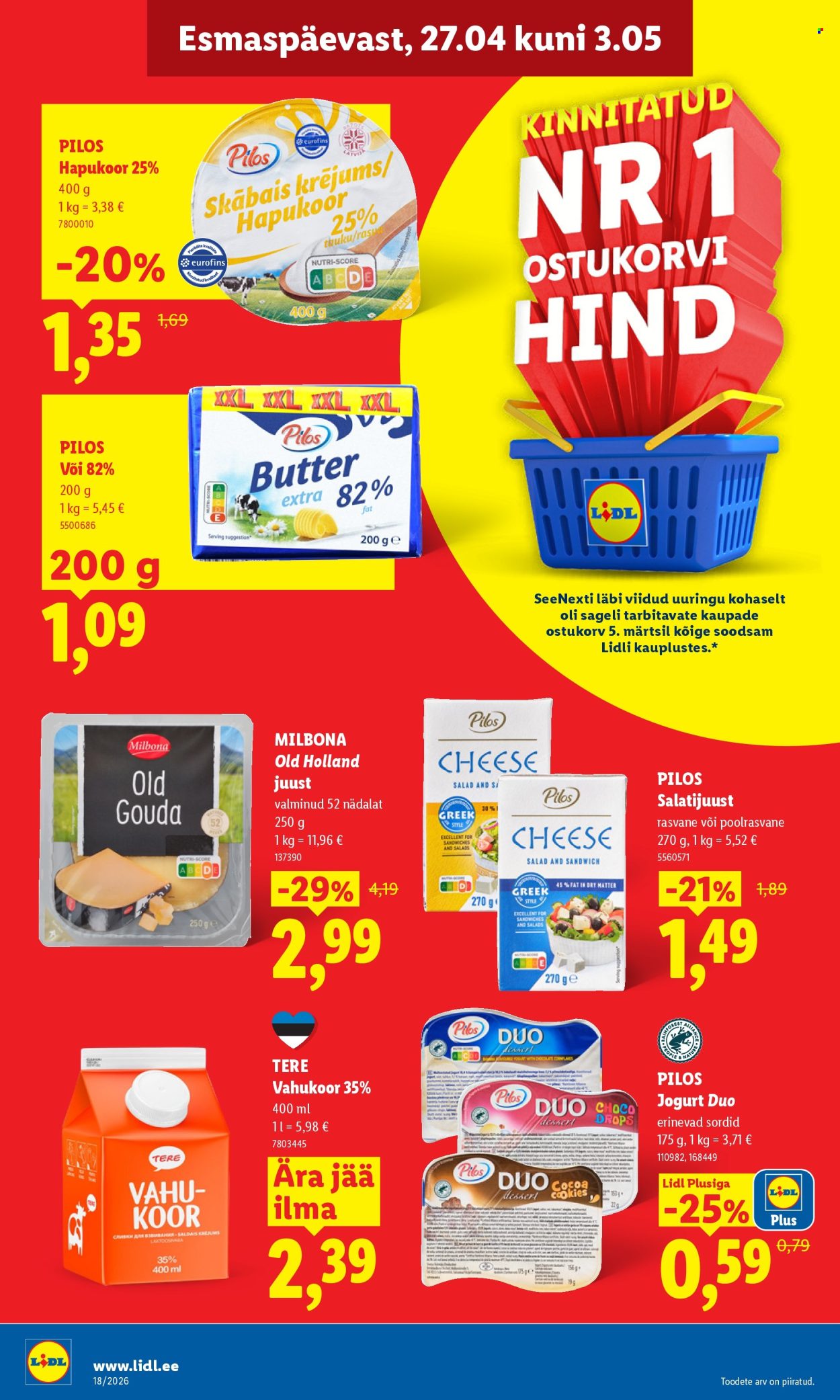 lidl - Lidl kliendileht - Kliendileht (27.04 - 3.05.2026) - page: 10