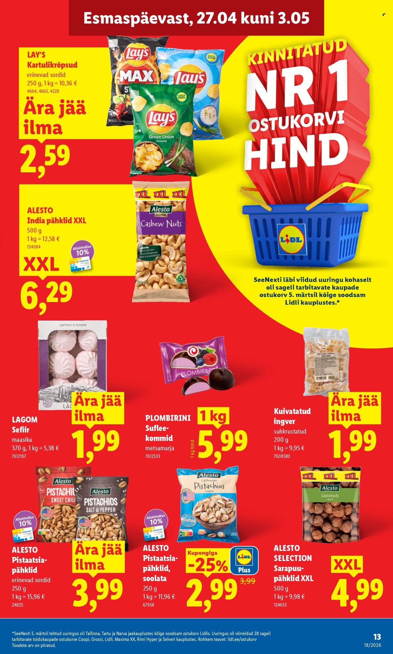 lidl - Lidl kliendileht - Kliendileht (27.04 - 3.05.2026) - page: 13