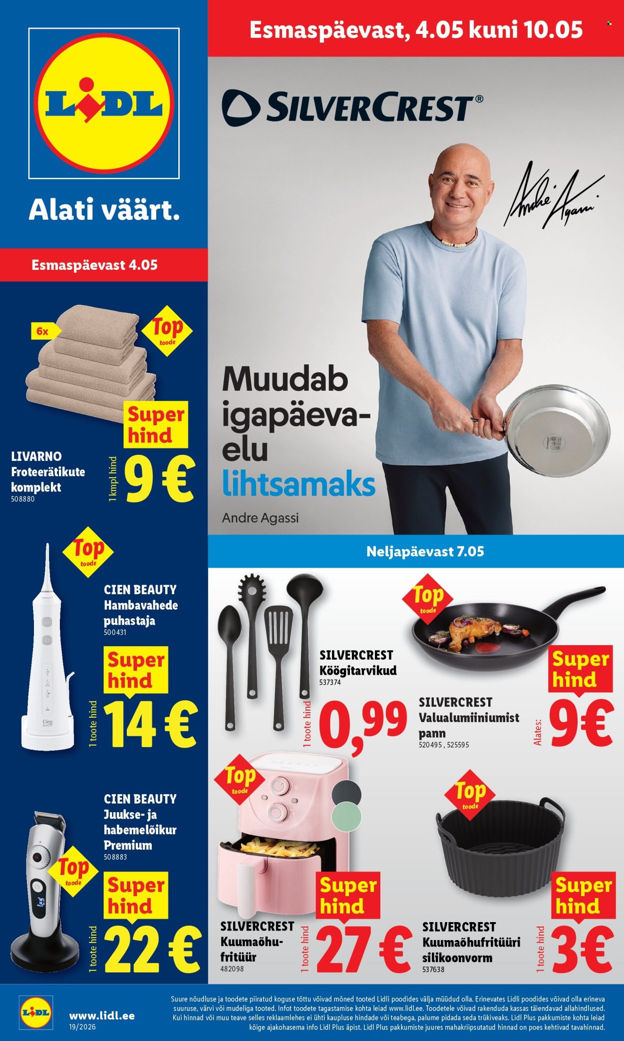 lidl - Lidl kliendileht - Tööstuskaupade pakkumised (4.05 - 10.05.2026)