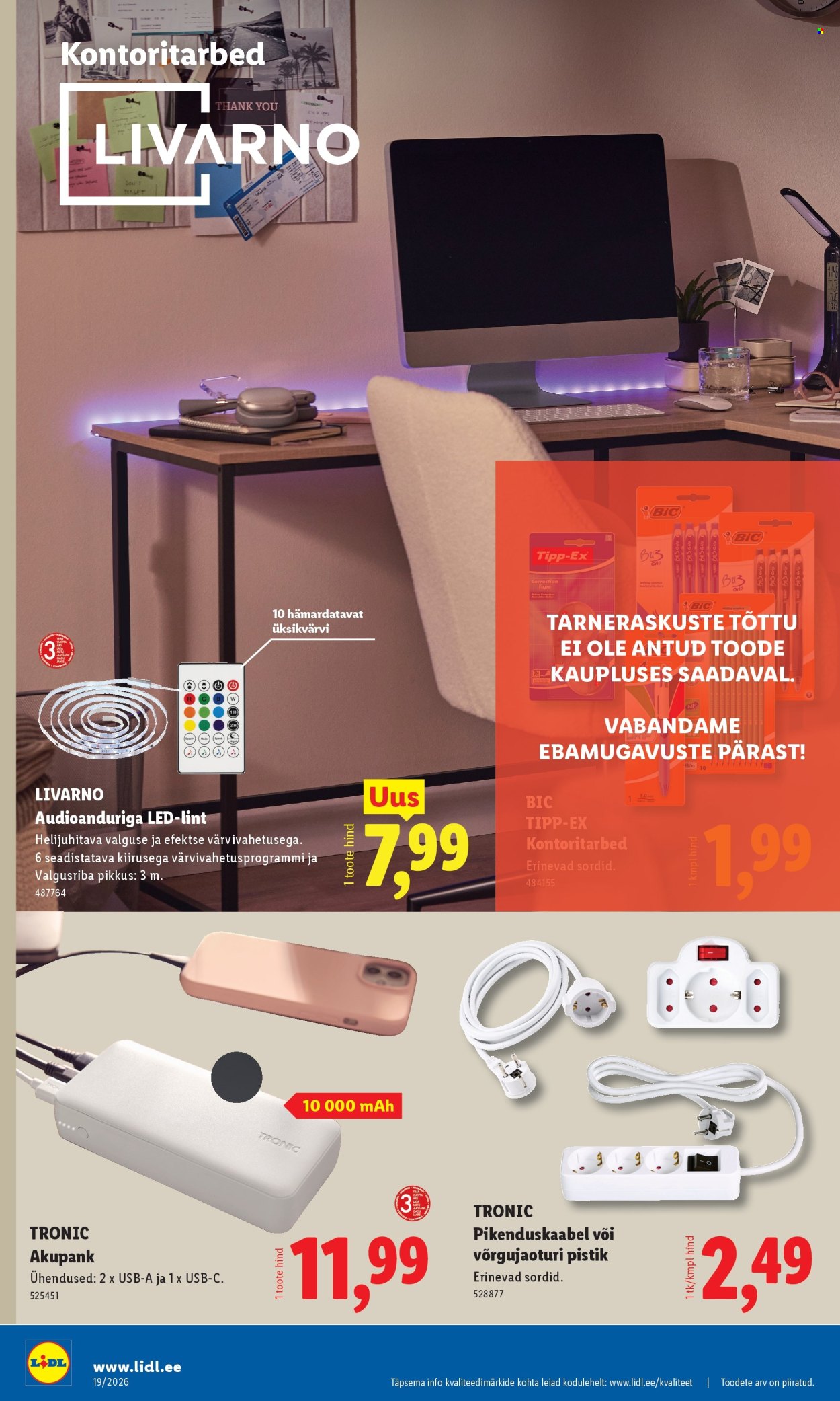 lidl - Lidl kliendileht - Tööstuskaupade pakkumised (4.05 - 10.05.2026) - page: 10