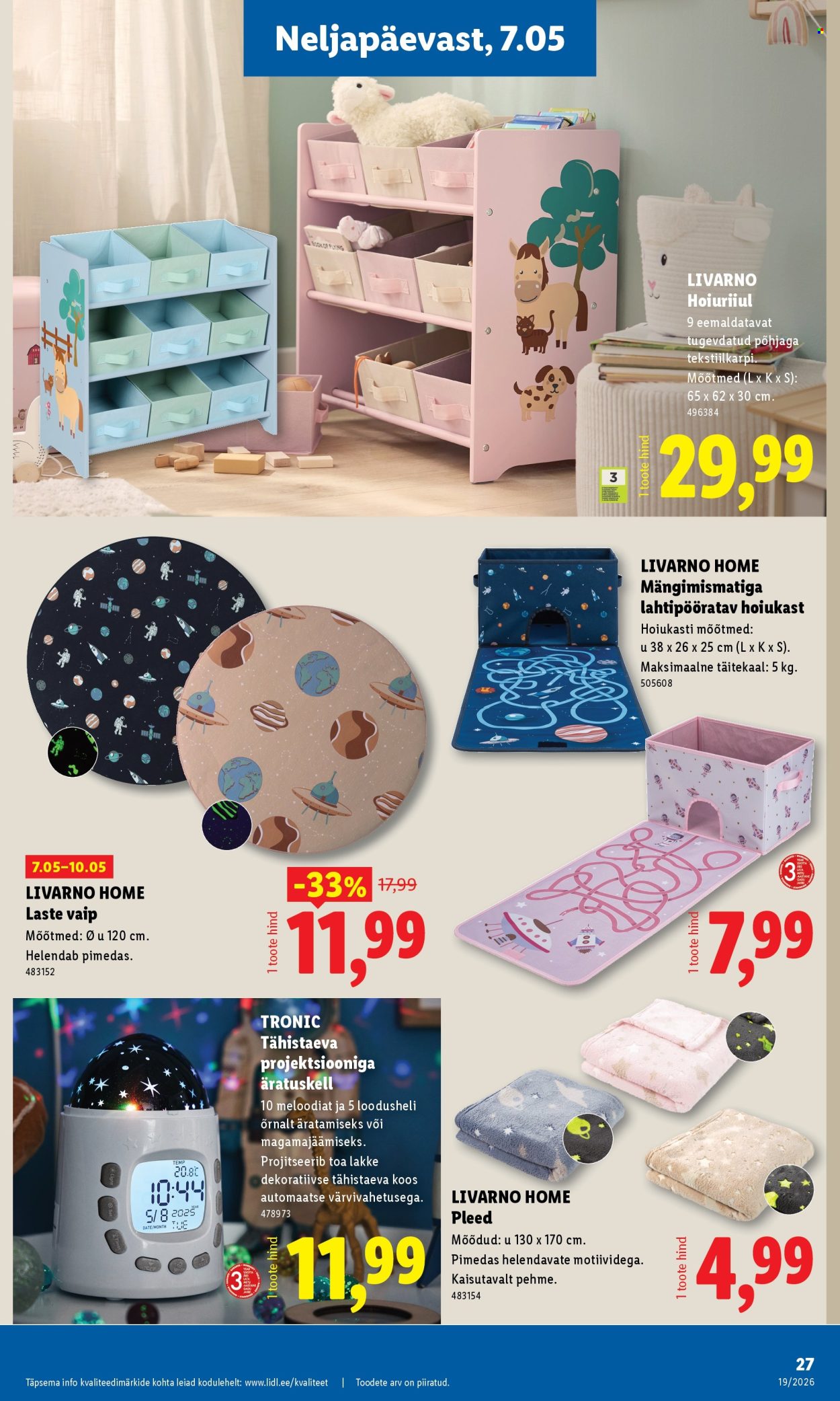 lidl - Lidl kliendileht - Tööstuskaupade pakkumised (4.05 - 10.05.2026) - page: 27