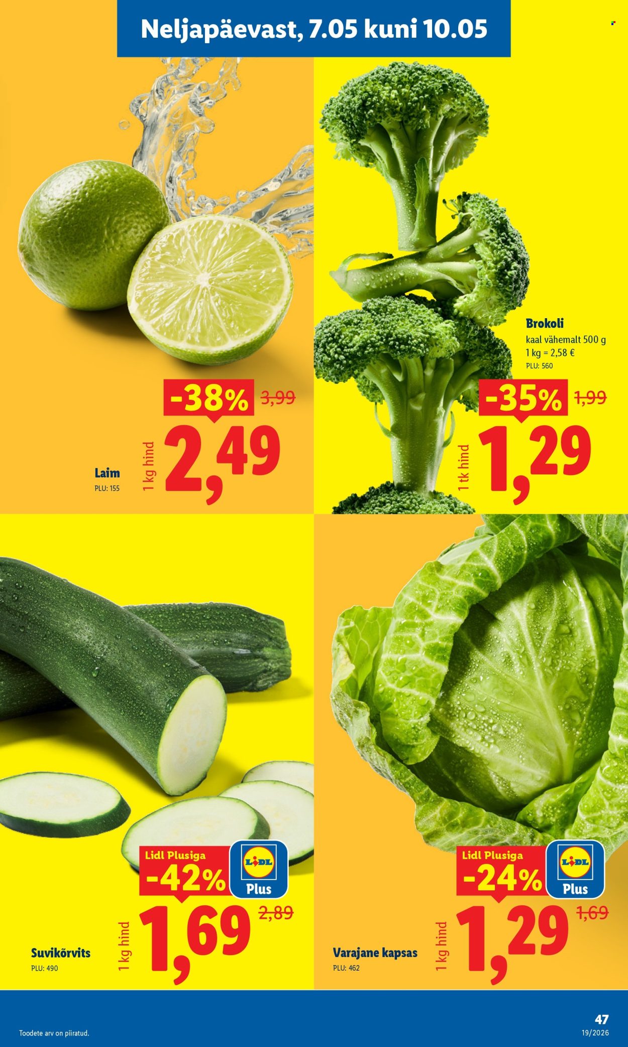 lidl - Lidl kliendileht - Kliendileht (4.05 - 10.05.2026) - page: 47