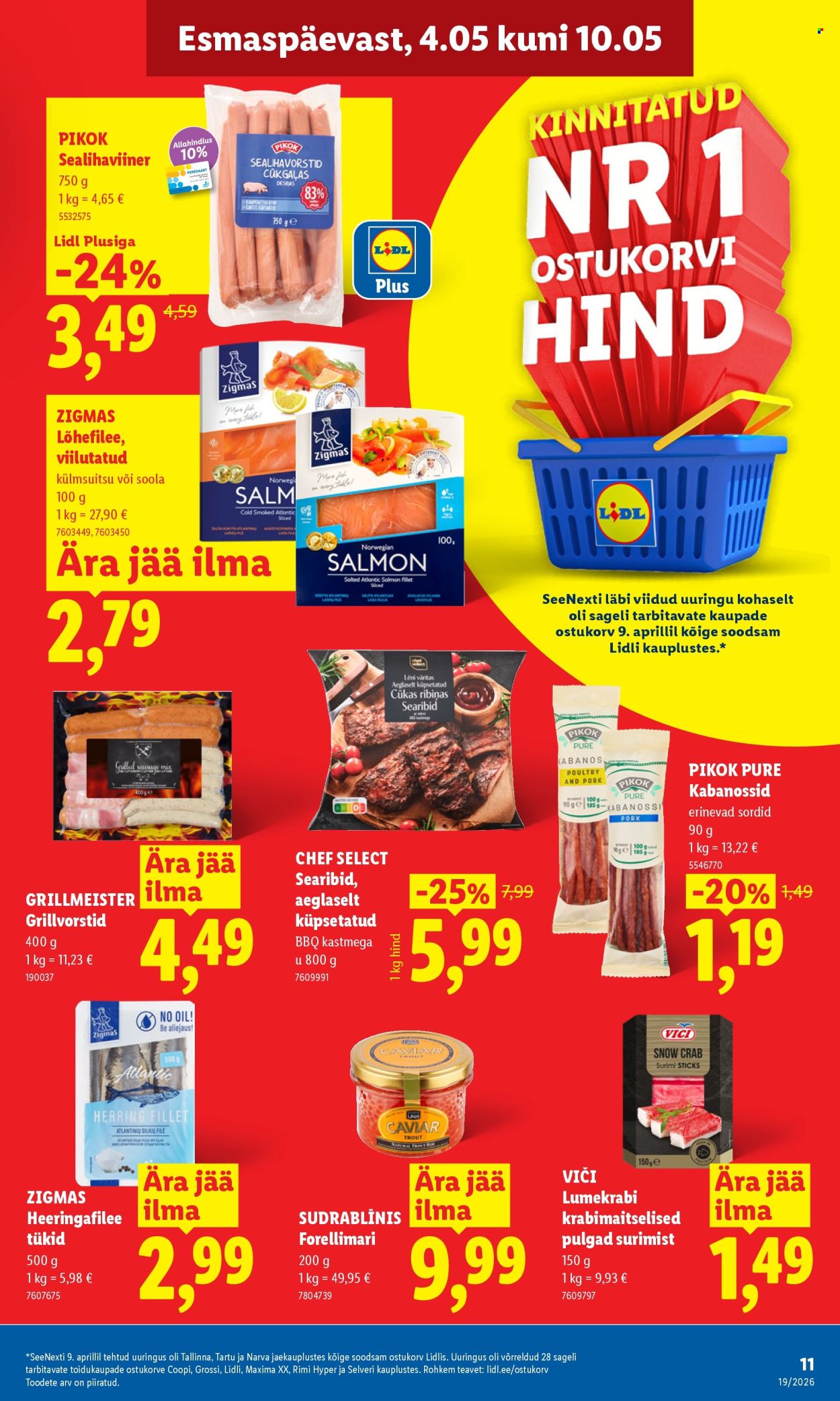 lidl - Lidl kliendileht - Kliendileht (4.05 - 10.05.2026) - page: 11
