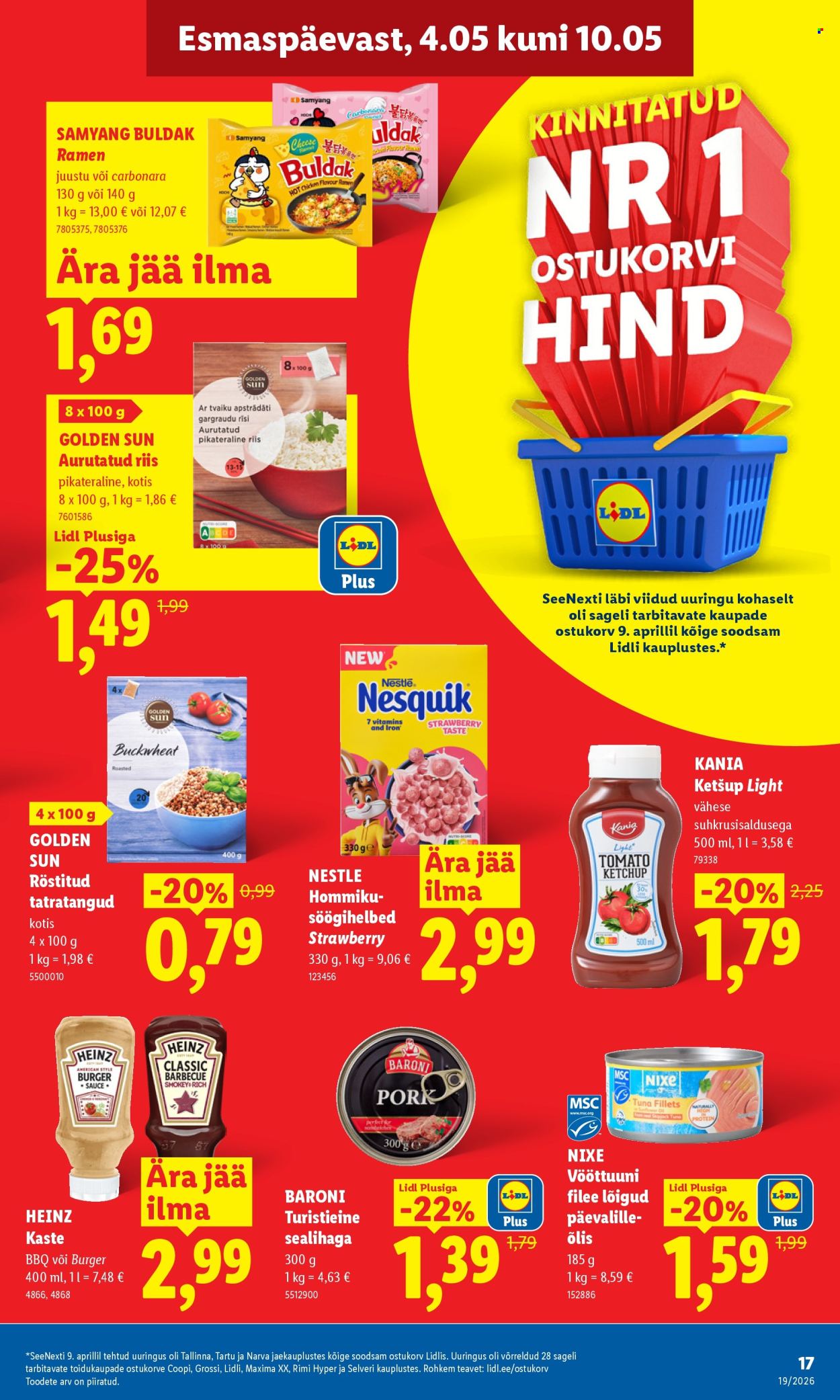 lidl - Lidl kliendileht - Kliendileht (4.05 - 10.05.2026) - page: 17