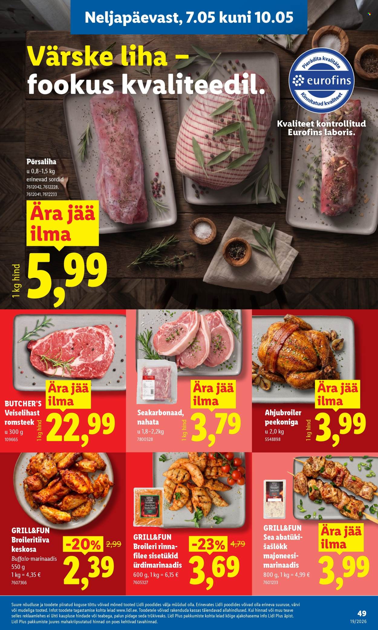 lidl - Lidl kliendileht - Kliendileht (4.05 - 10.05.2026) - page: 49