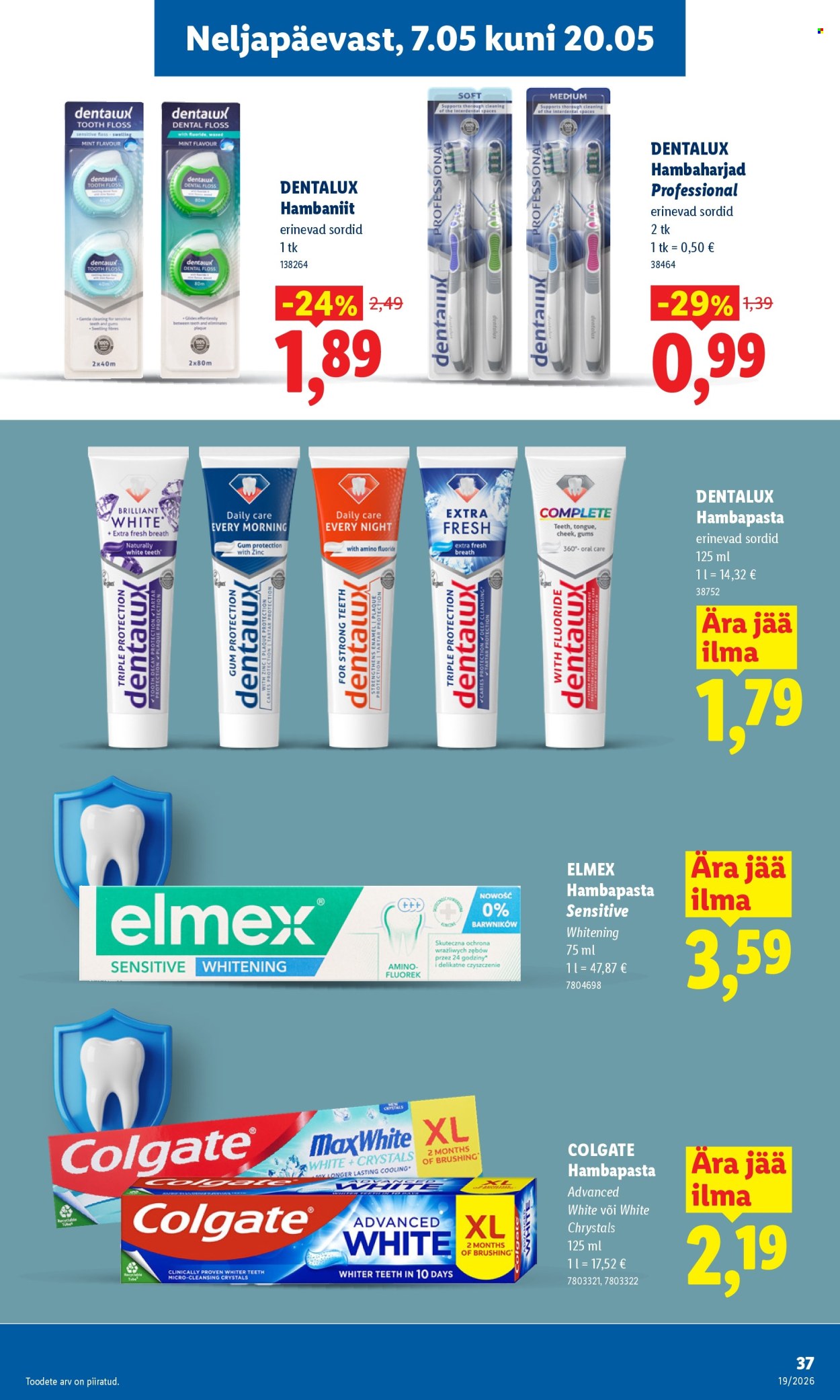 lidl - Lidl kliendileht - Kliendileht (4.05 - 10.05.2026) - page: 37