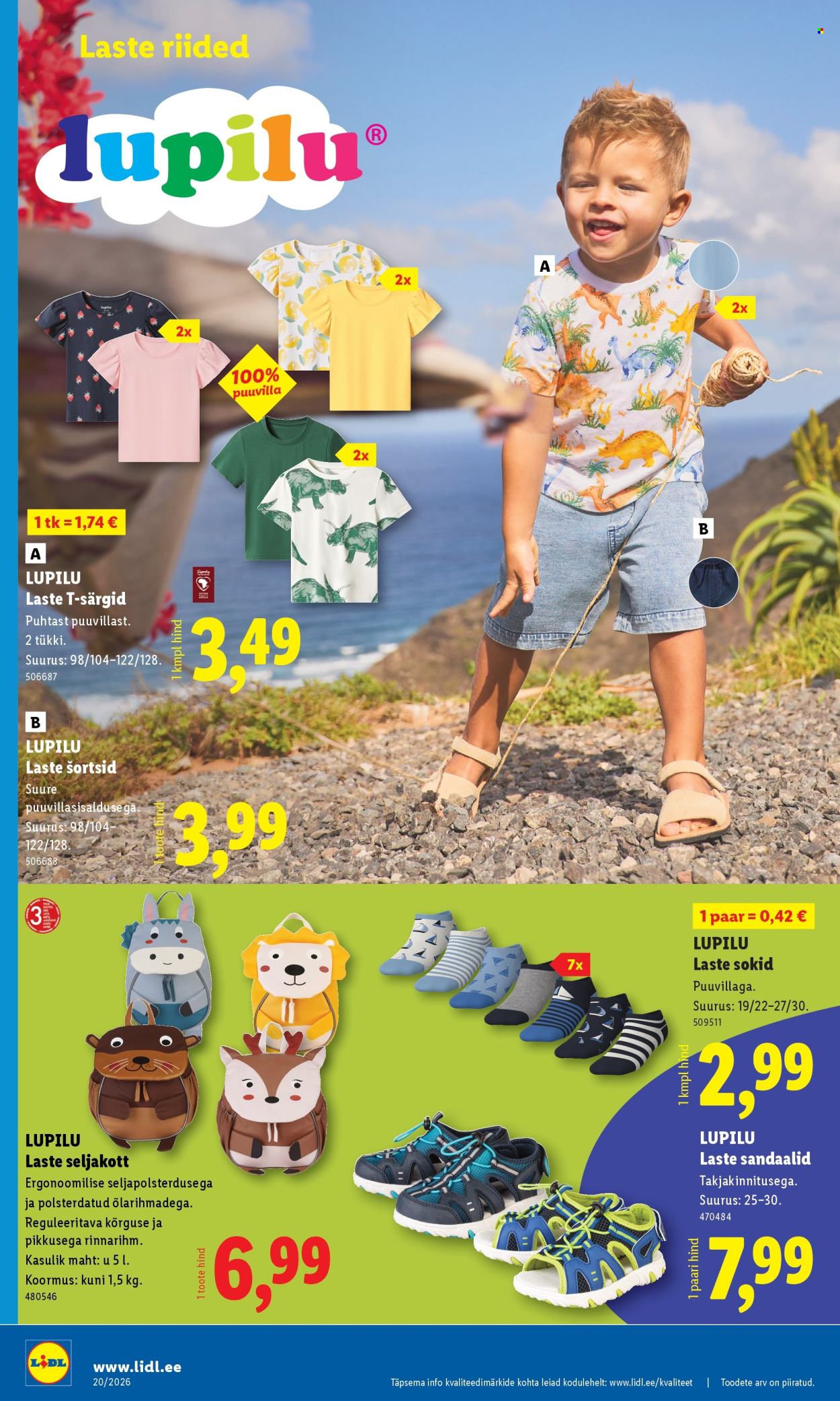 lidl - Lidl kliendileht - Tööstuskaupade pakkumised (11.05 - 17.05.2026) - page: 8