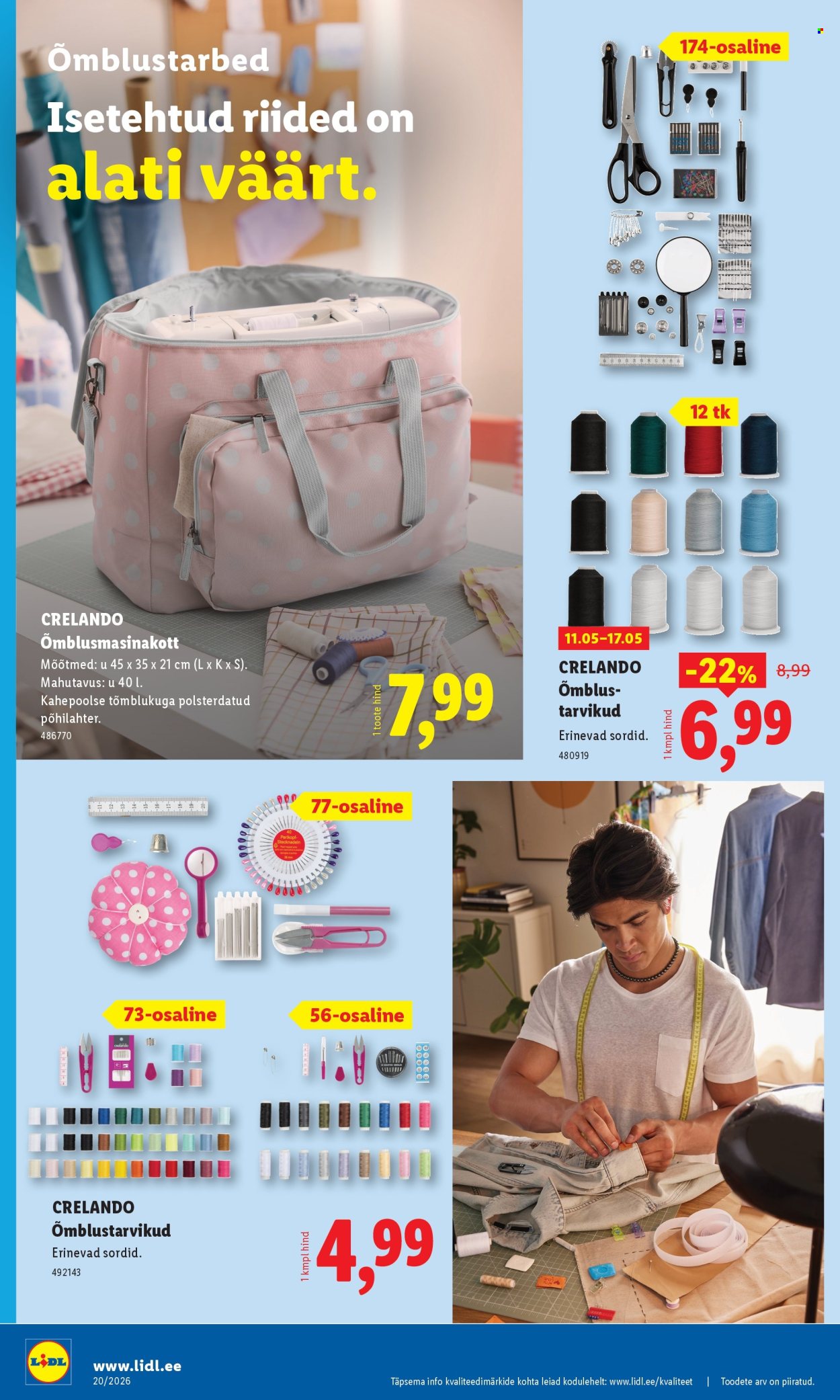 lidl - Lidl kliendileht - Tööstuskaupade pakkumised (11.05 - 17.05.2026) - page: 14