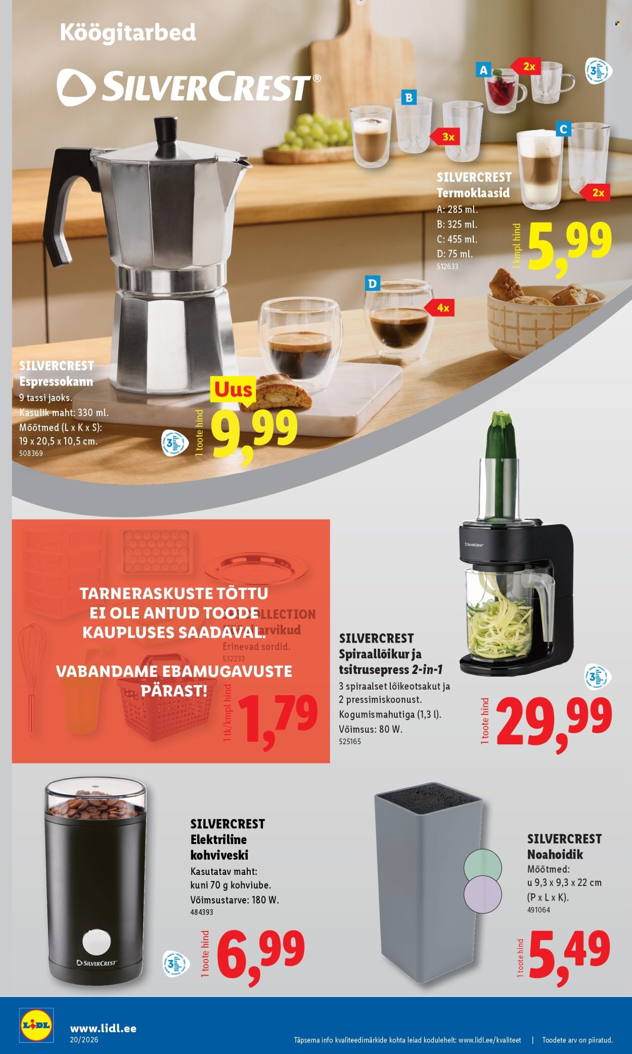 lidl - Lidl kliendileht - Tööstuskaupade pakkumised (11.05 - 17.05.2026) - page: 20