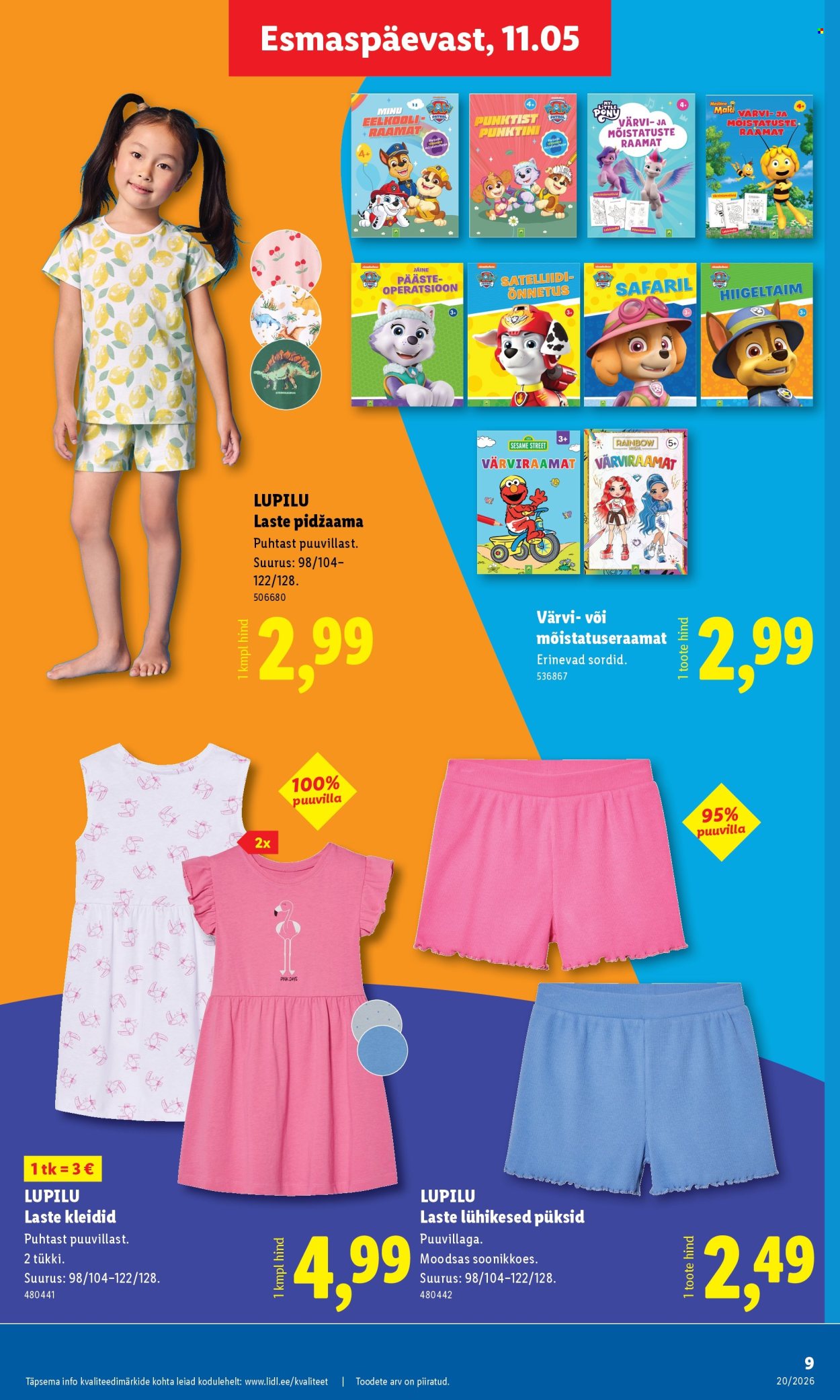 lidl - Lidl kliendileht - Tööstuskaupade pakkumised (11.05 - 17.05.2026) - page: 9