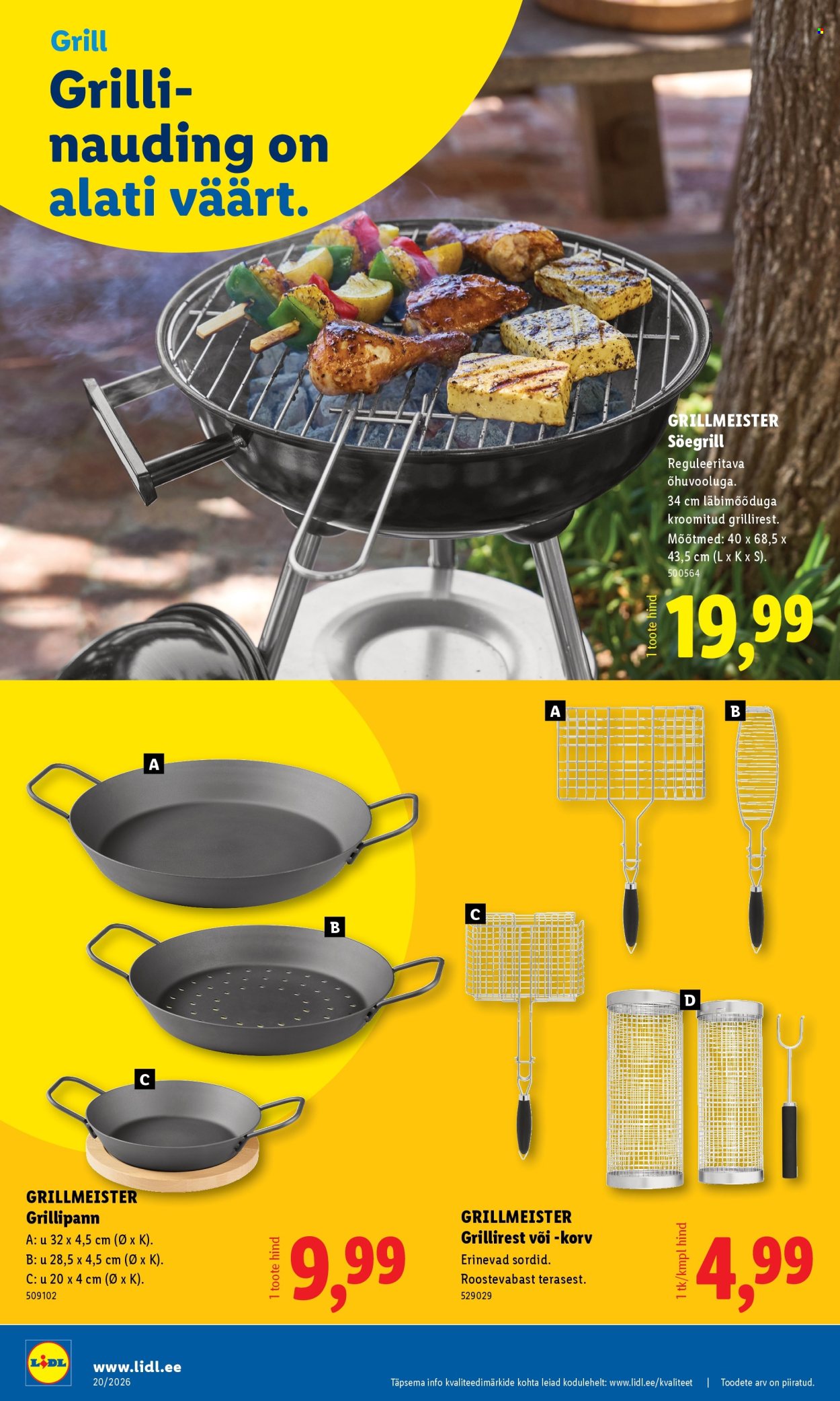 lidl - Lidl kliendileht - Tööstuskaupade pakkumised (11.05 - 17.05.2026) - page: 22