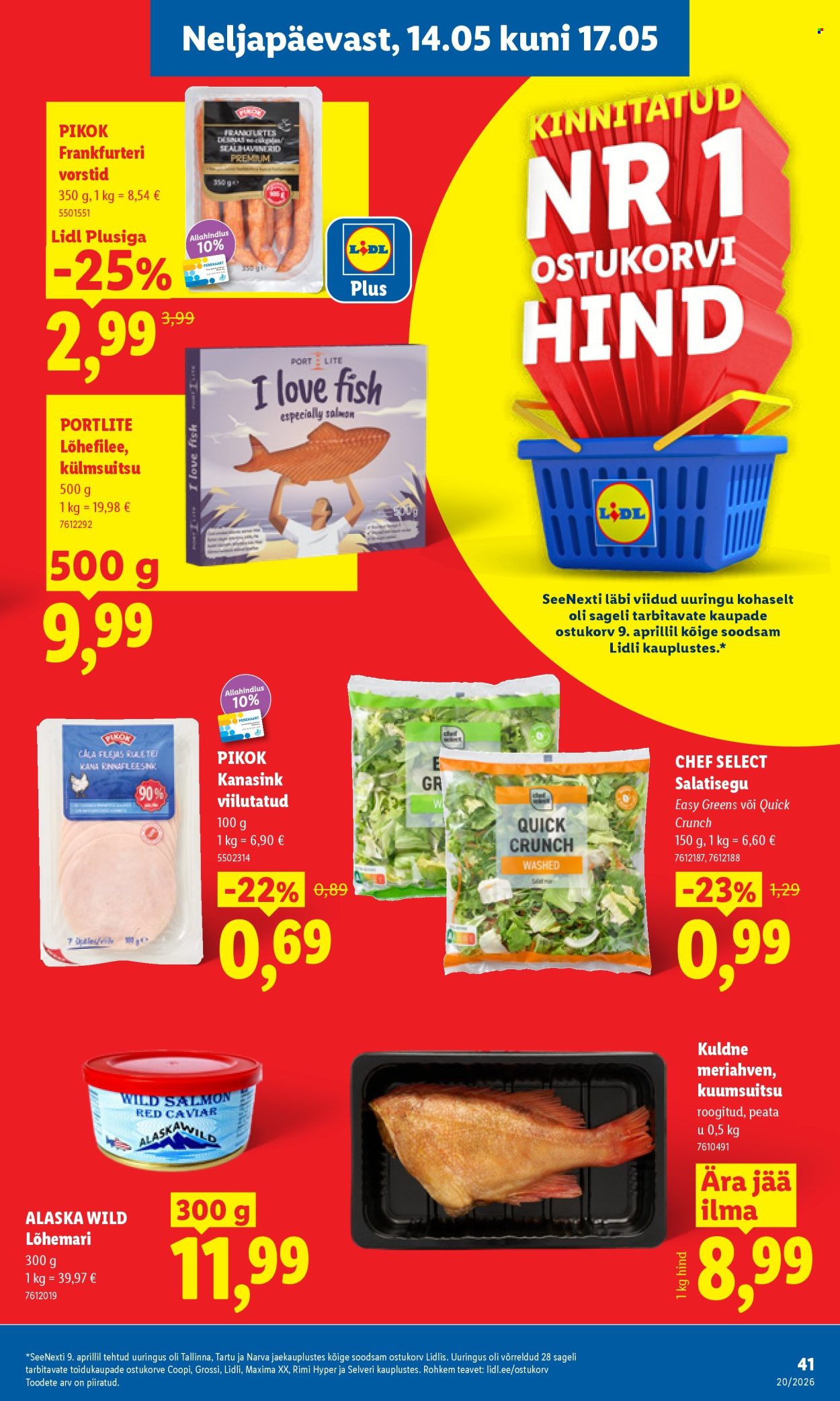 lidl - Lidl kliendileht - Kliendileht (11.05 - 17.05.2026) - page: 41