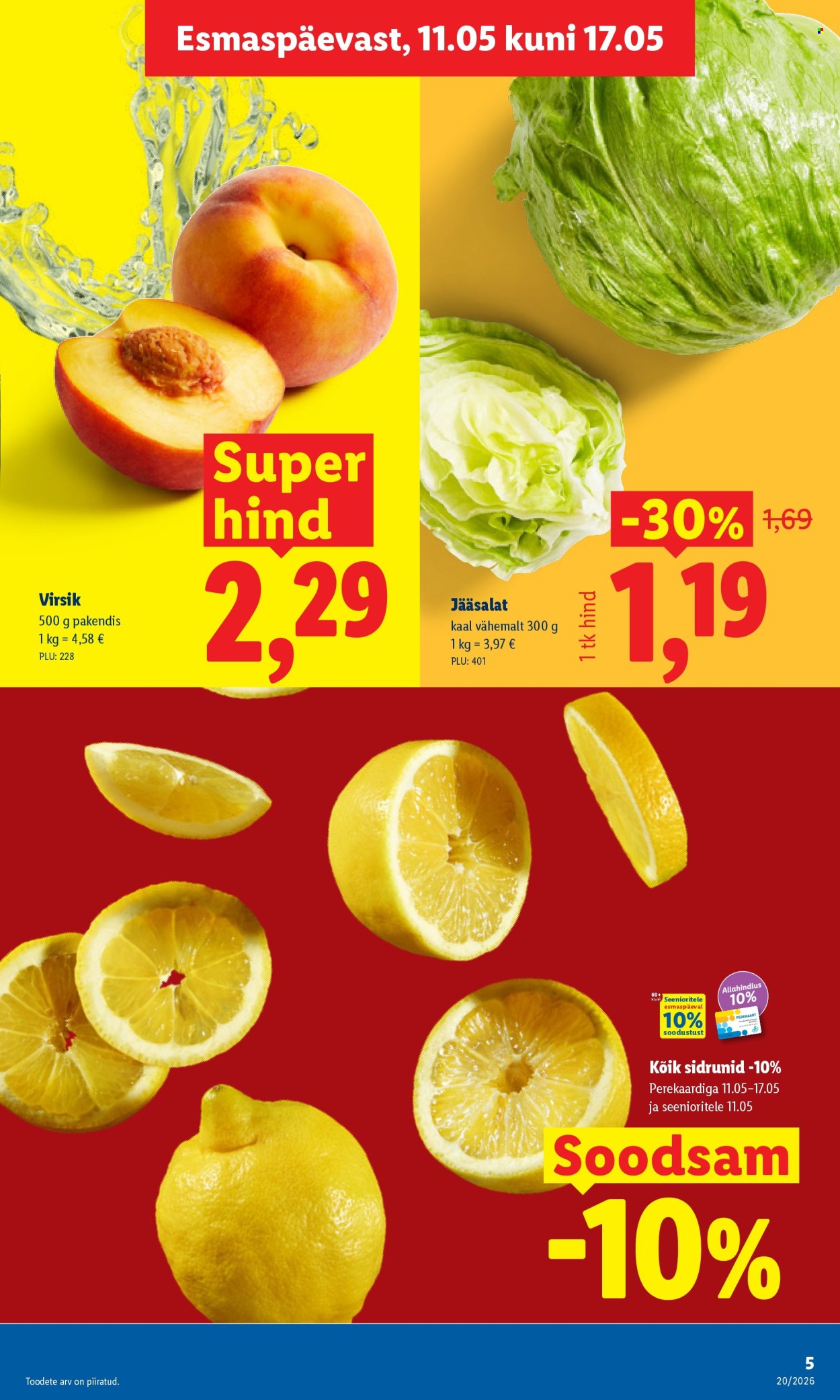 lidl - Lidl kliendileht - Kliendileht (11.05 - 17.05.2026) - page: 5