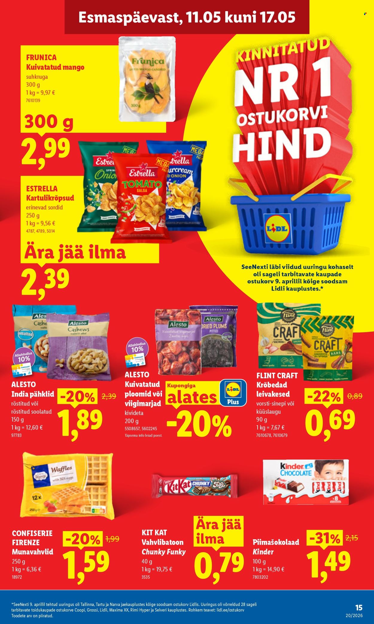 lidl - Lidl kliendileht - Kliendileht (11.05 - 17.05.2026) - page: 15