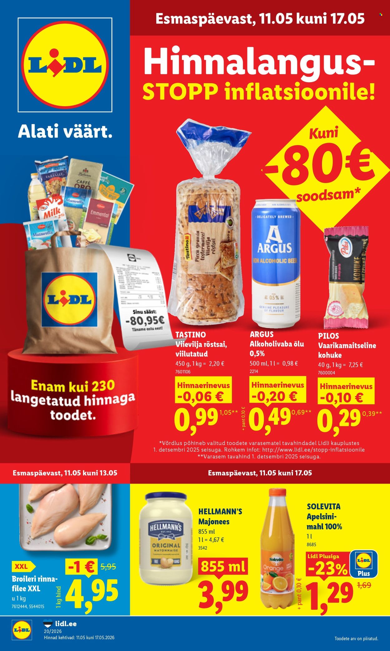 lidl - Lidl kliendileht - Kliendileht (11.05 - 17.05.2026) - page: 1
