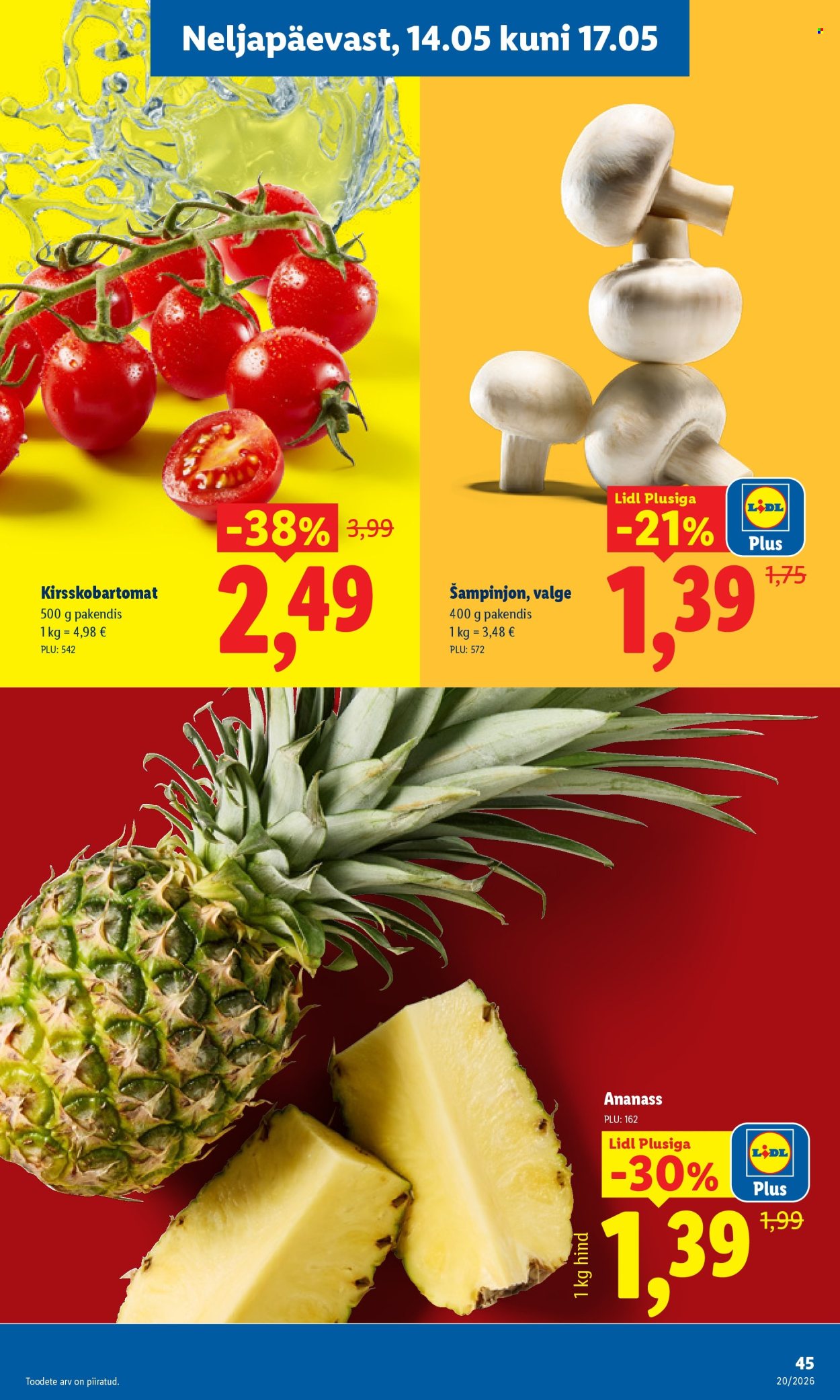 lidl - Lidl kliendileht - Kliendileht (11.05 - 17.05.2026) - page: 45