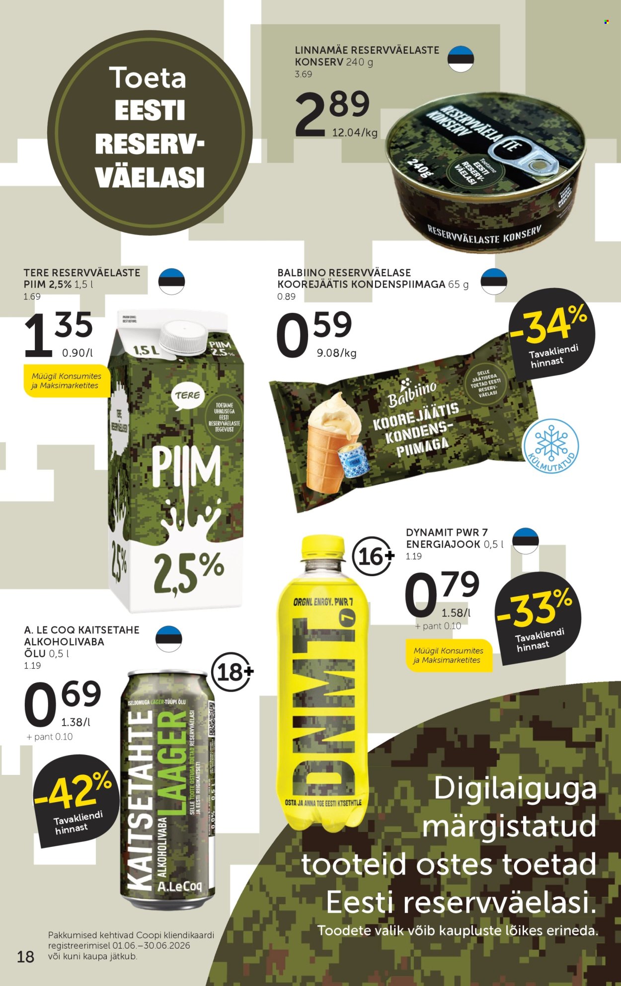 coop - Coop kliendileht (9.06 - 15.06.2026) - page: 18