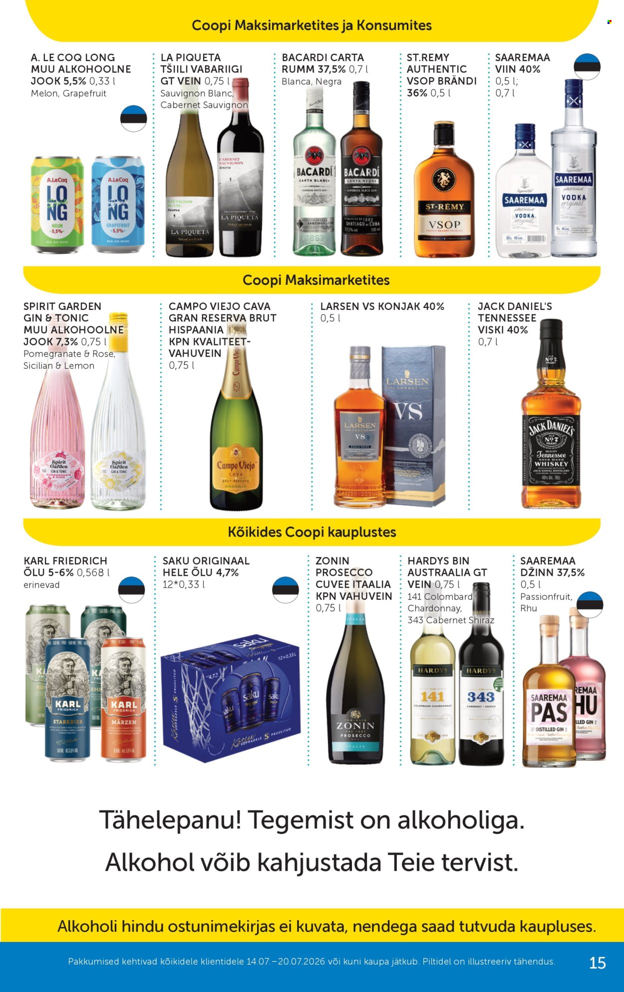 coop - Coop kliendileht (14.07 - 20.07.2026) - page: 15