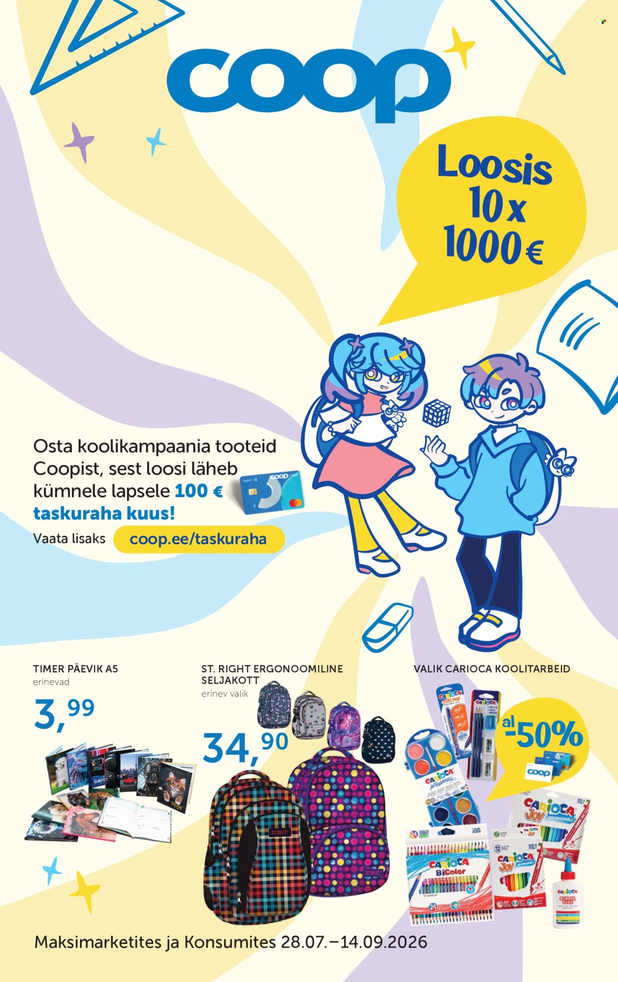 coop - Coop kliendileht (28.07 - 14.09.2026)