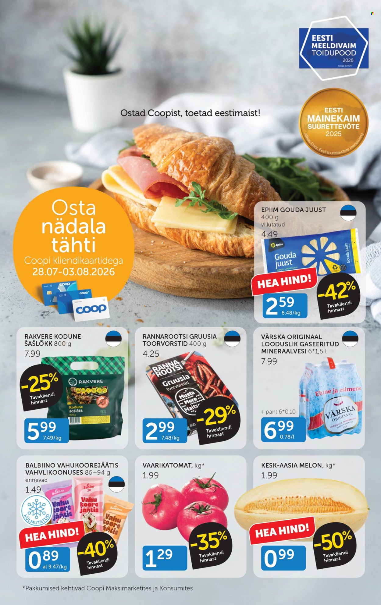 coop - Coop kliendileht (28.07 - 3.08.2026)