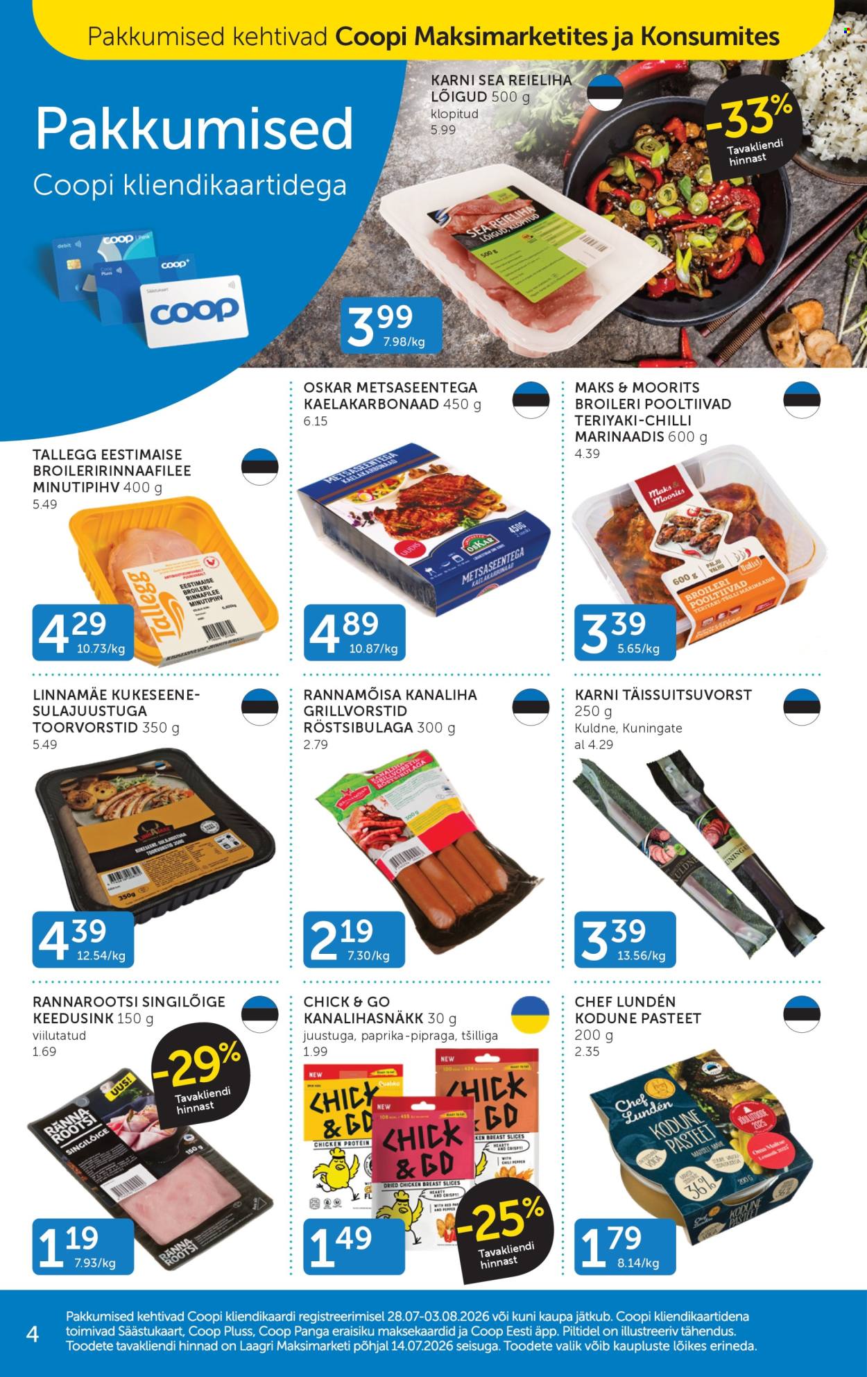 coop - Coop kliendileht (28.07 - 3.08.2026) - page: 4
