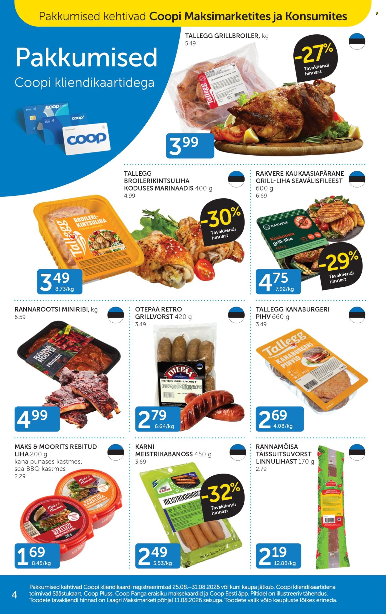 coop - Coop kliendileht (25.08 - 31.08.2026) - page: 4