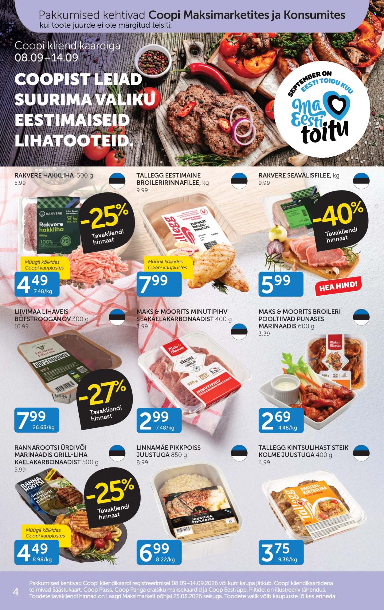 coop - Coop kliendileht (8.09 - 14.09.2026) - page: 4