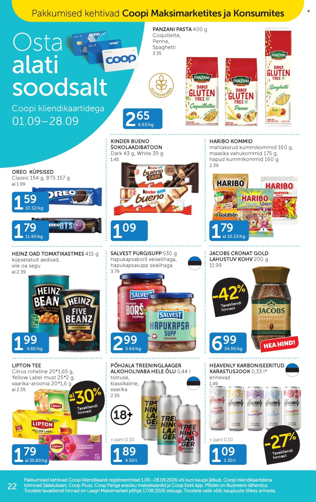 coop - Coop kliendileht (8.09 - 14.09.2026) - page: 22