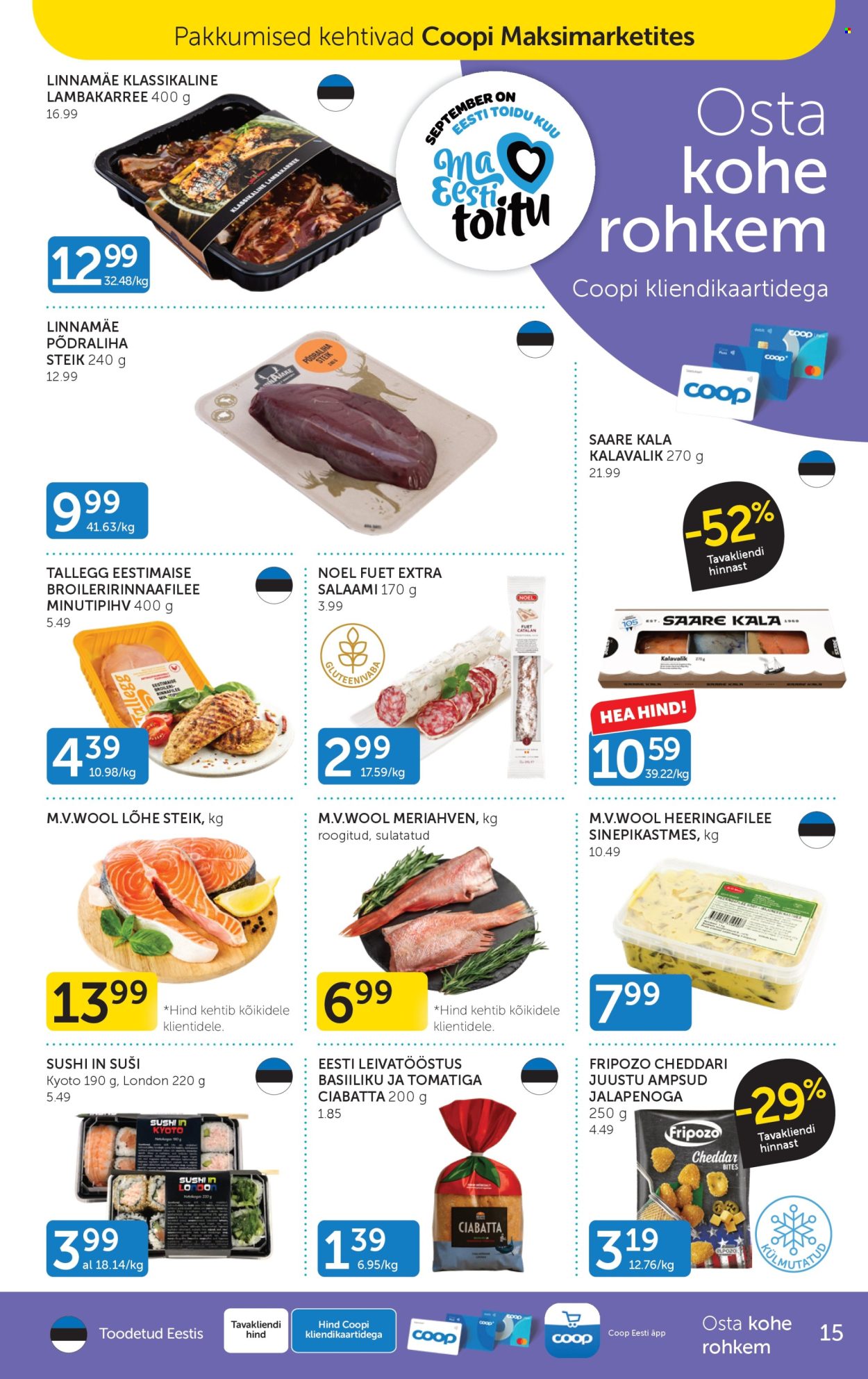 coop - Coop kliendileht (8.09 - 14.09.2026) - page: 15