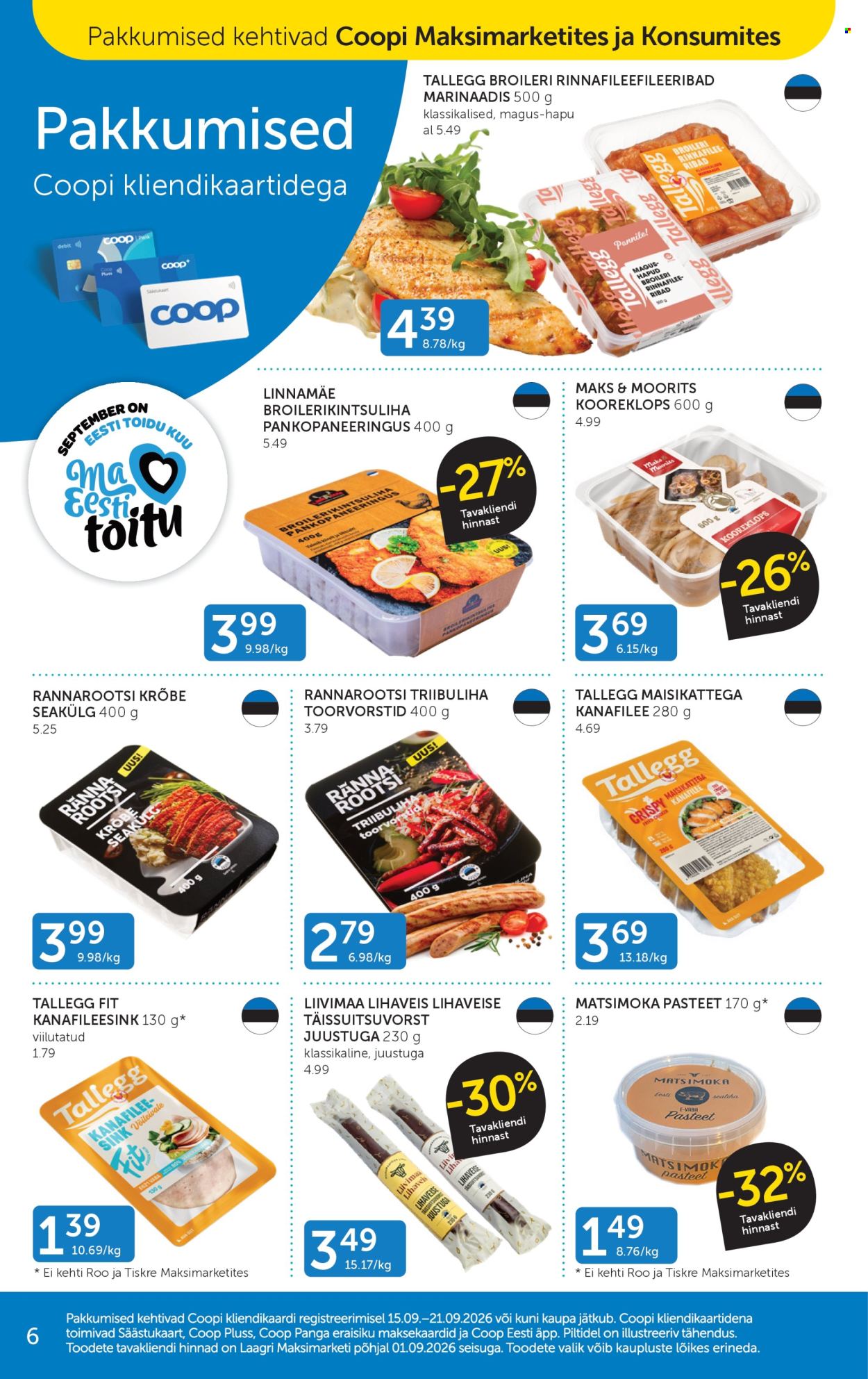 coop - Coop kliendileht (15.09 - 21.09.2026) - page: 6