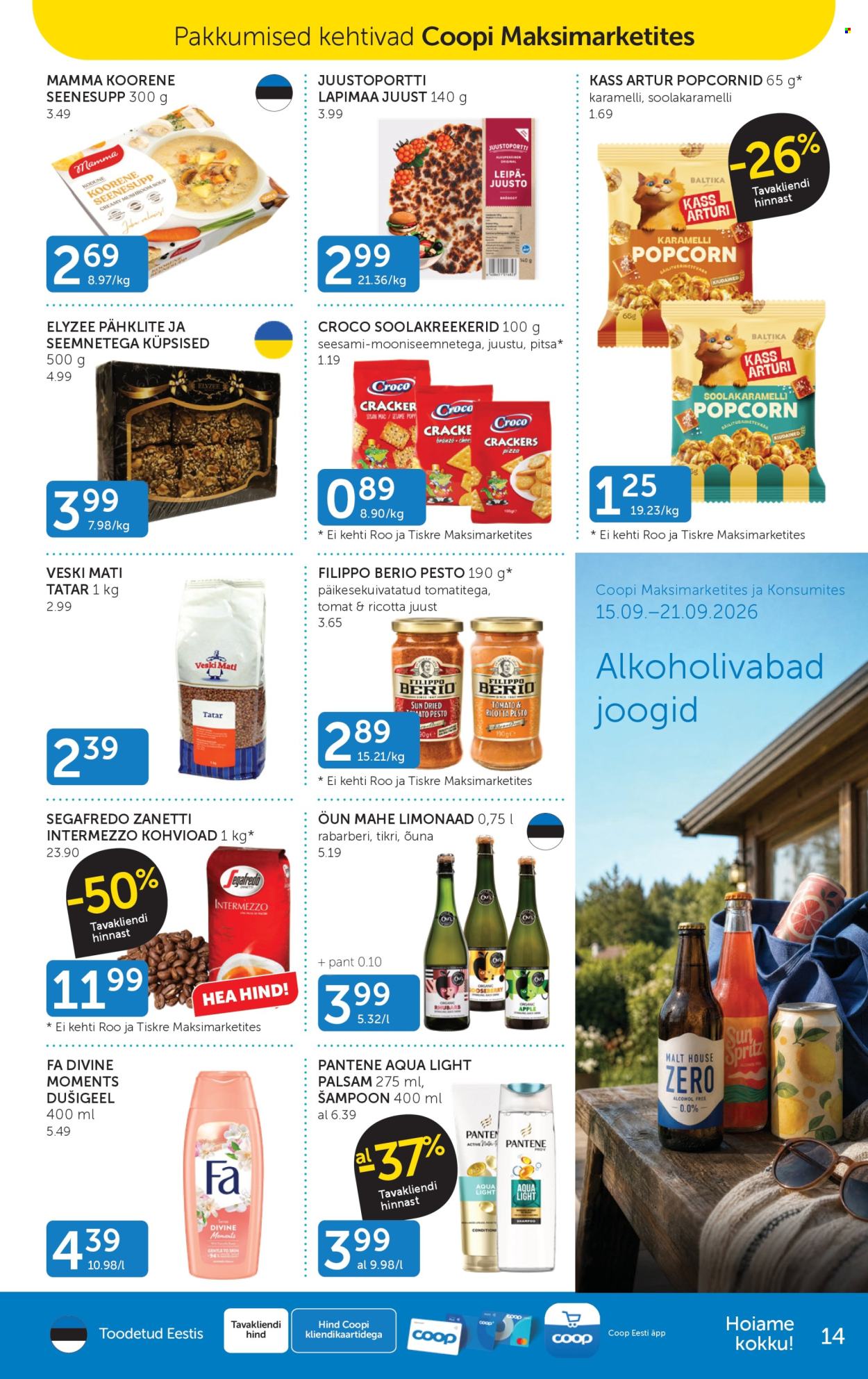 coop - Coop kliendileht (15.09 - 21.09.2026) - page: 14
