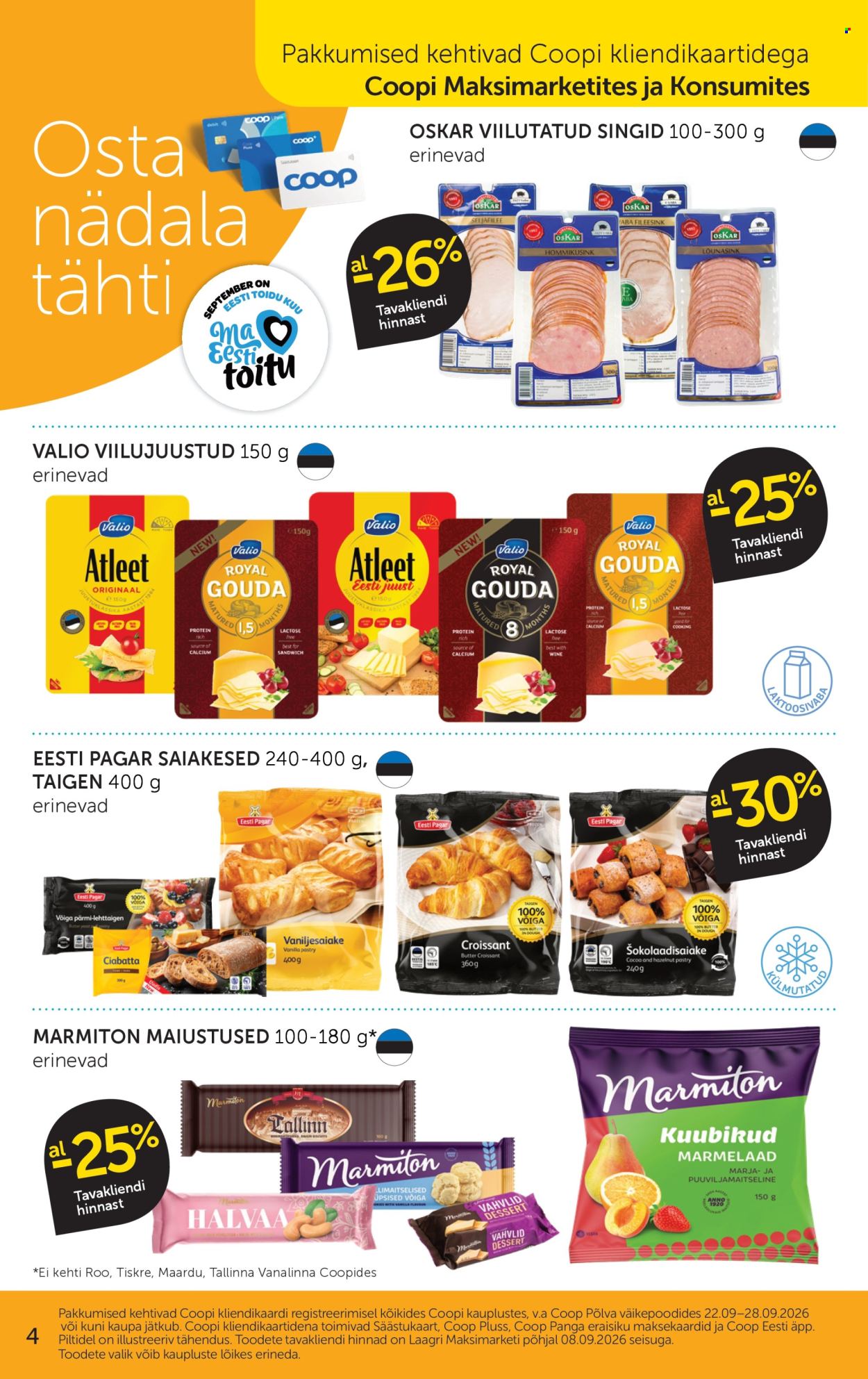 coop - Coop kliendileht (22.09 - 28.09.2026) - page: 4