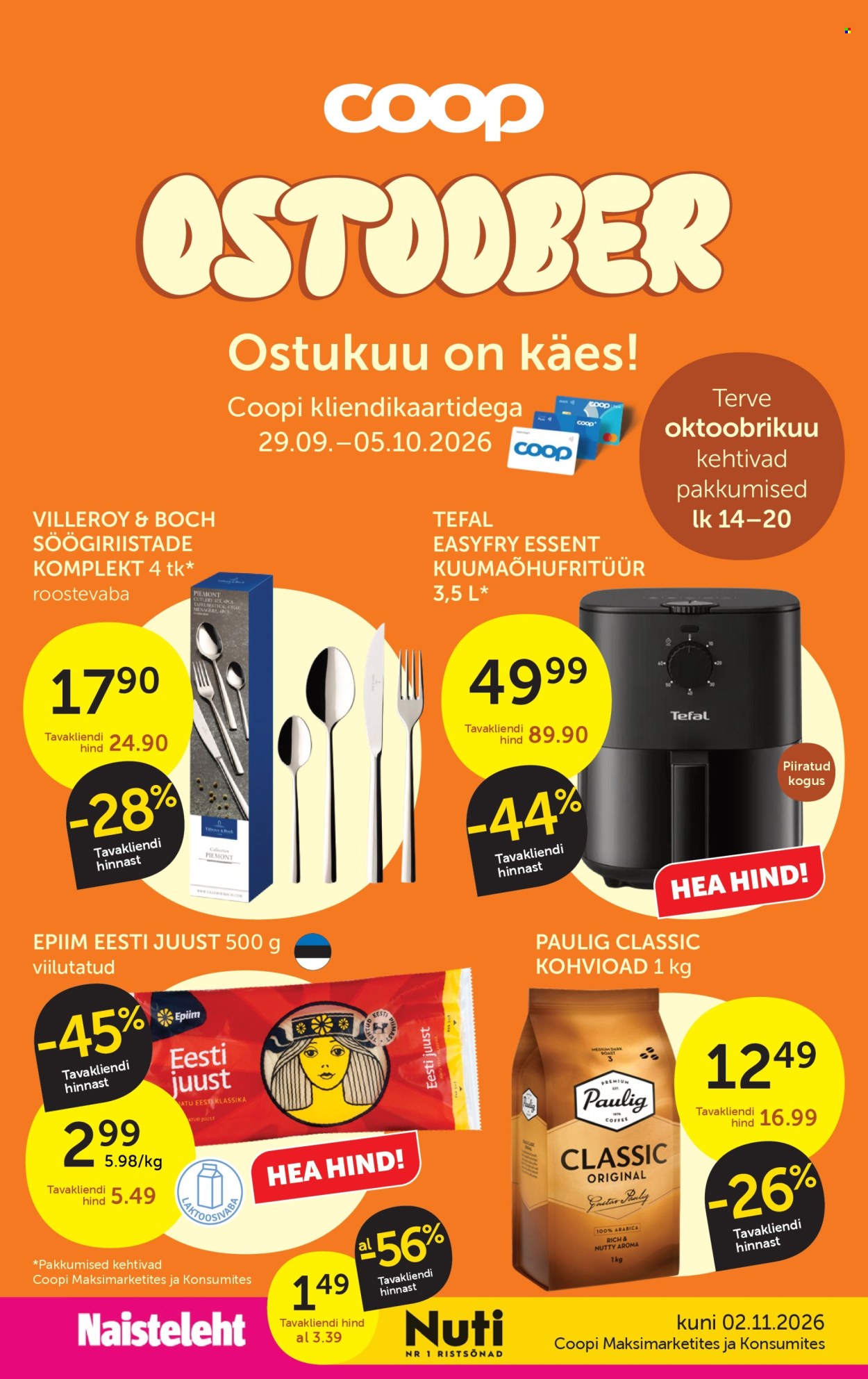 coop - Coop kliendileht (29.09 - 5.10.2026) - page: 1