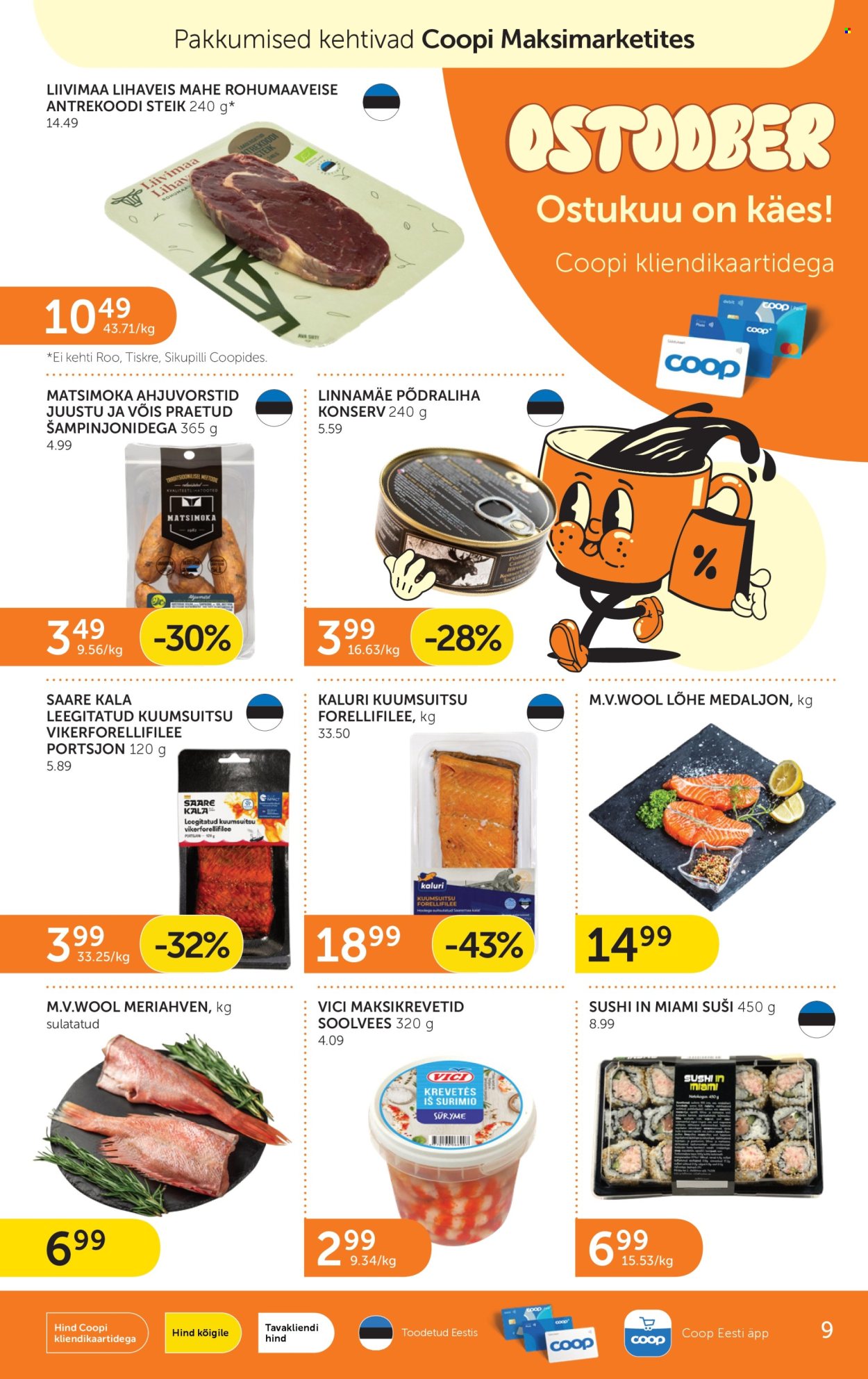 coop - Coop kliendileht (29.09 - 5.10.2026) - page: 9